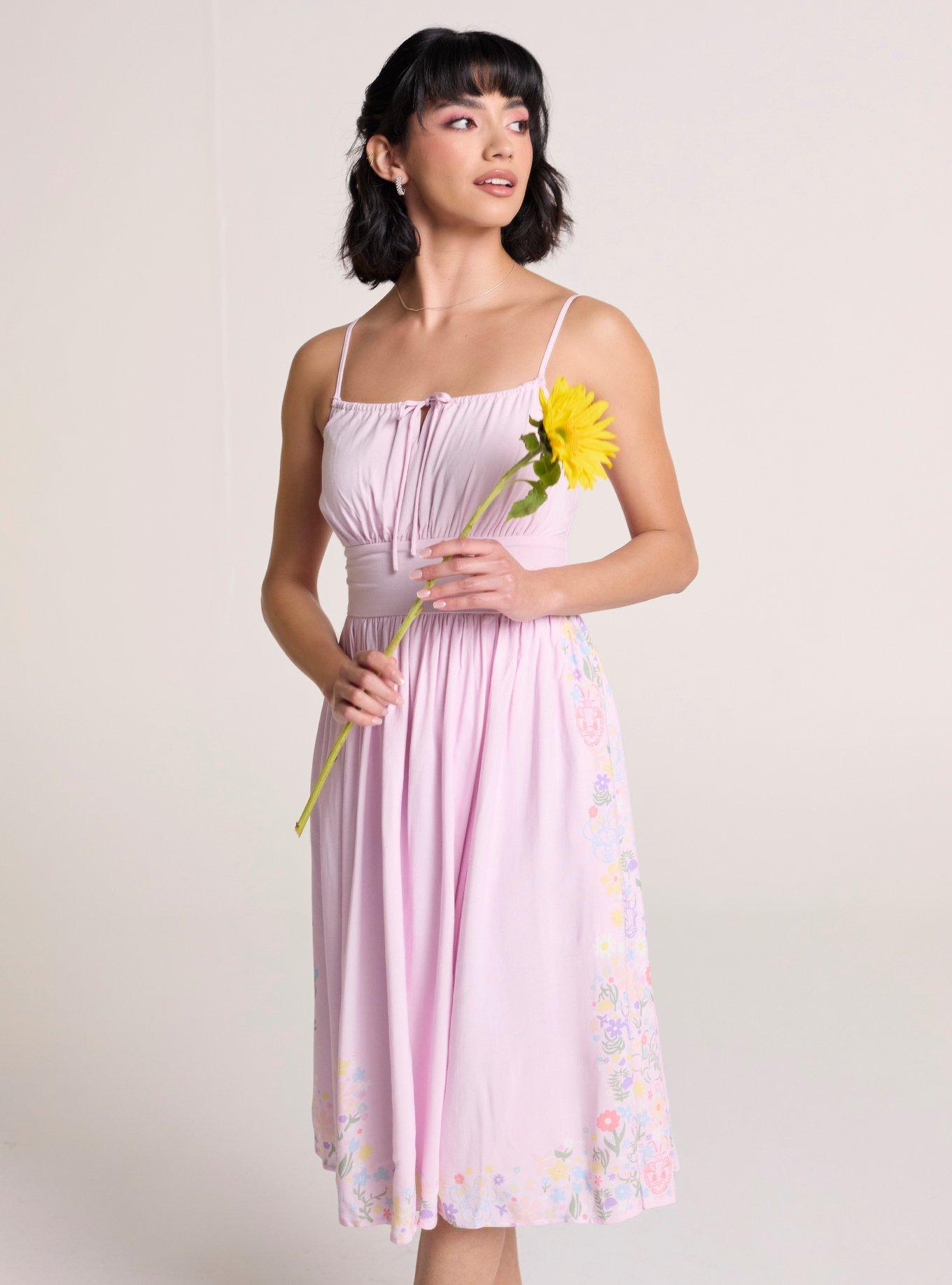 Her Universe Disney Minnie Mouse & Daisy Duck Floral Cami Dress Her Universe Exclusive, , hi-res