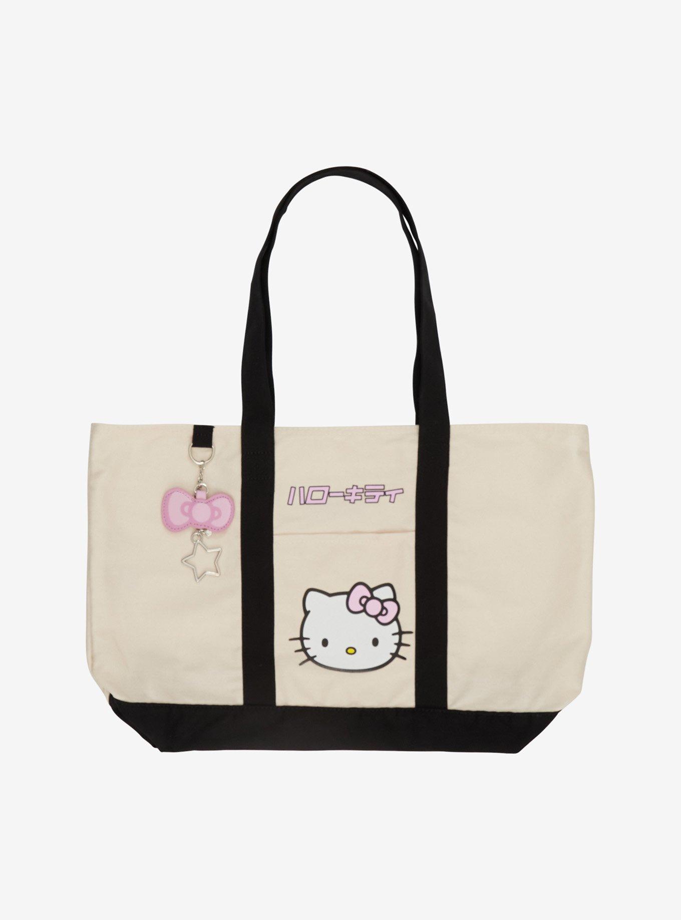 Her Universe Hello Kitty Charm Tote Bag, , hi-res