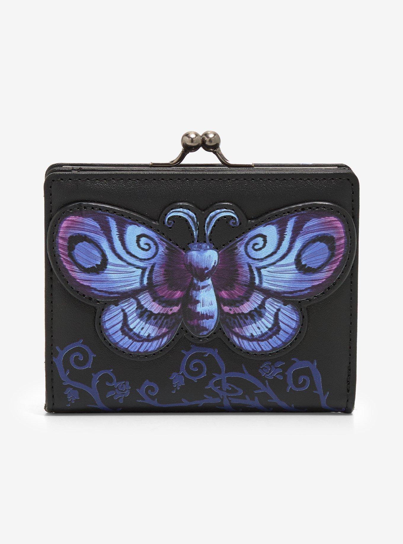 Corpse Bride Emily Butterfly Kisslock Mini Wallet, , hi-res