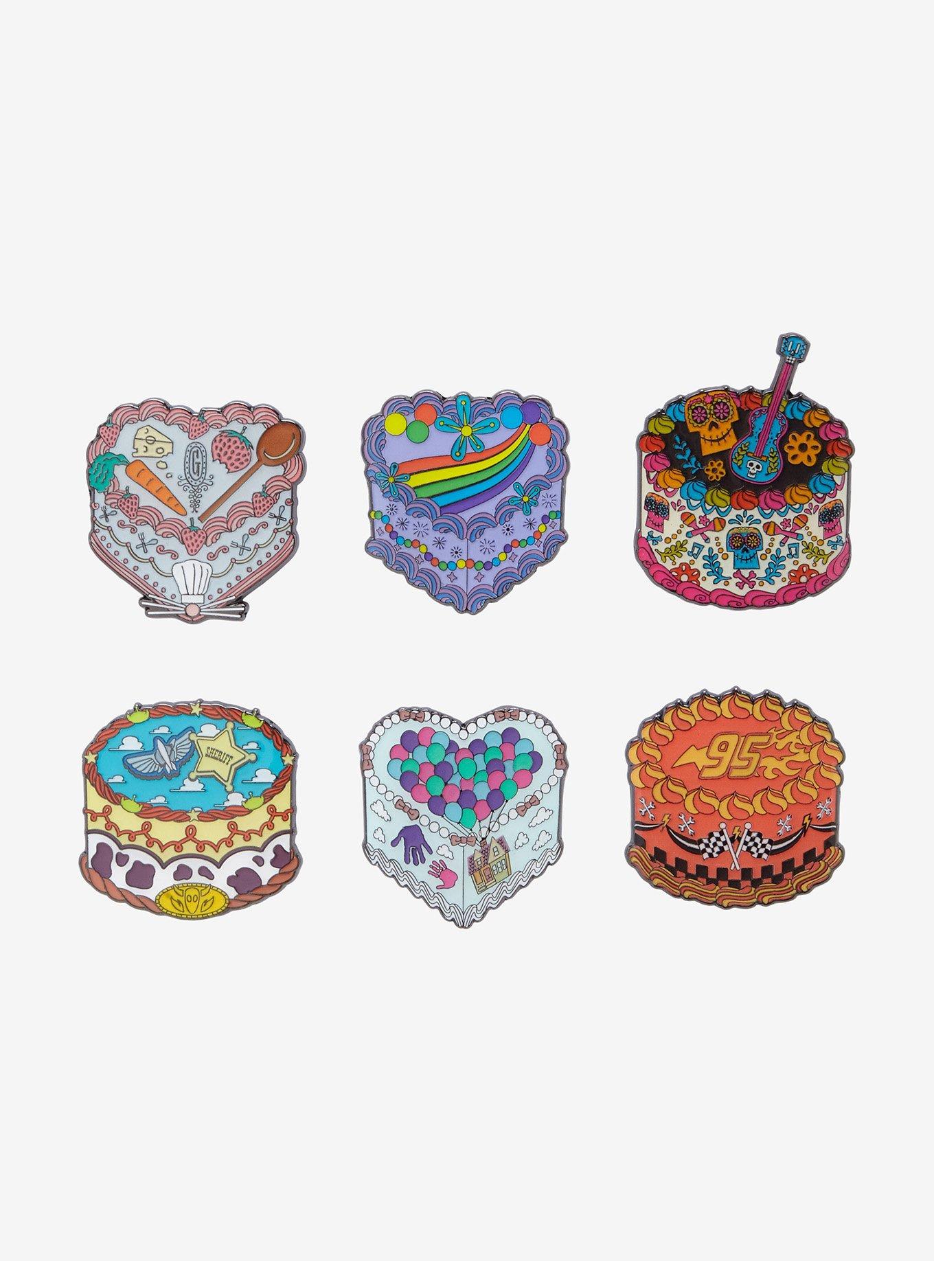 Loungefly Disney Pixar Cakes Blind Box Enamel Pin Hot Topic Exclusive | Hot  Topic, image size:1360x1836