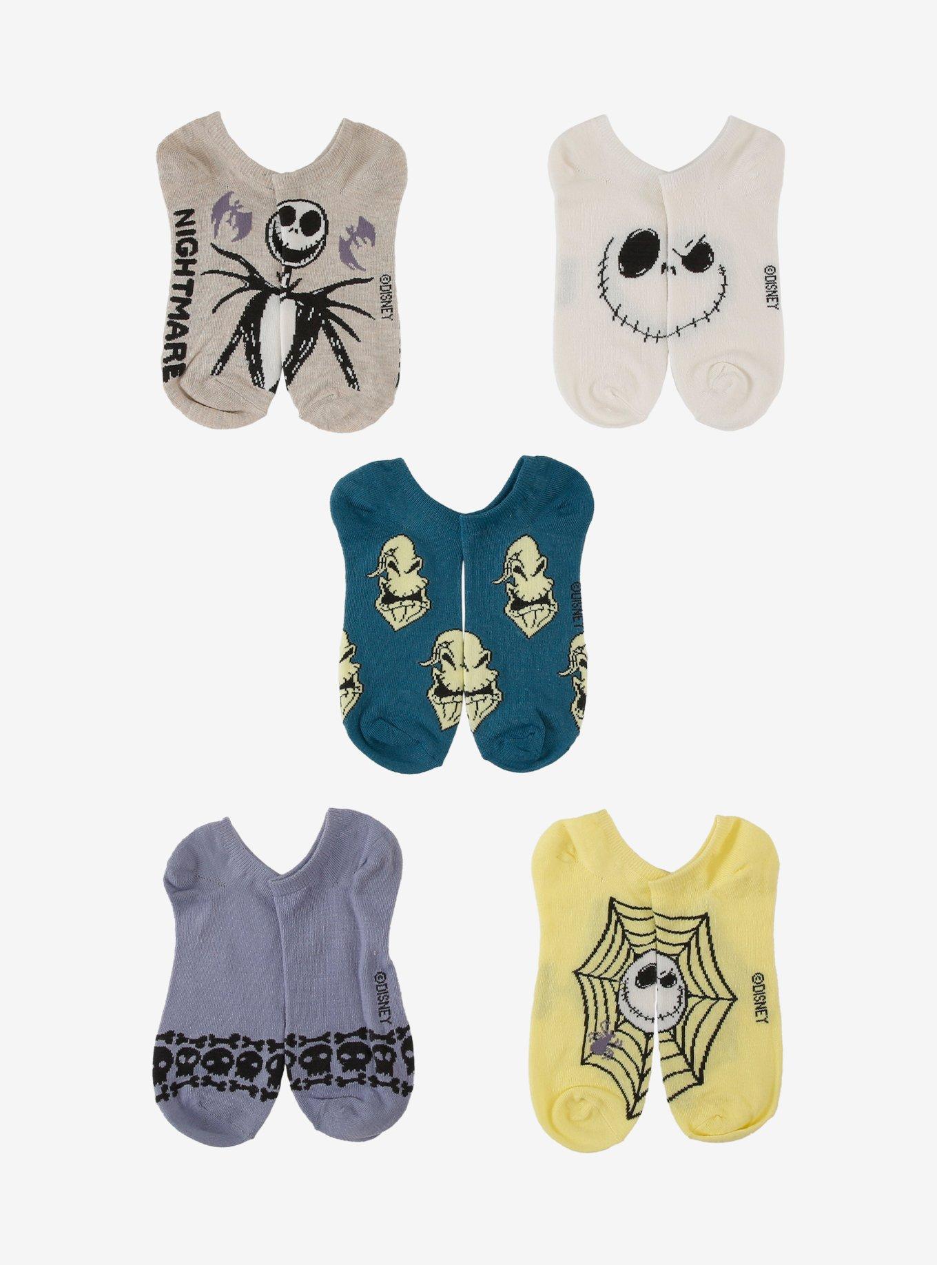 Disney The Nightmare Before Christmas Knit Sock Set — BoxLunch Exclusive, , hi-res