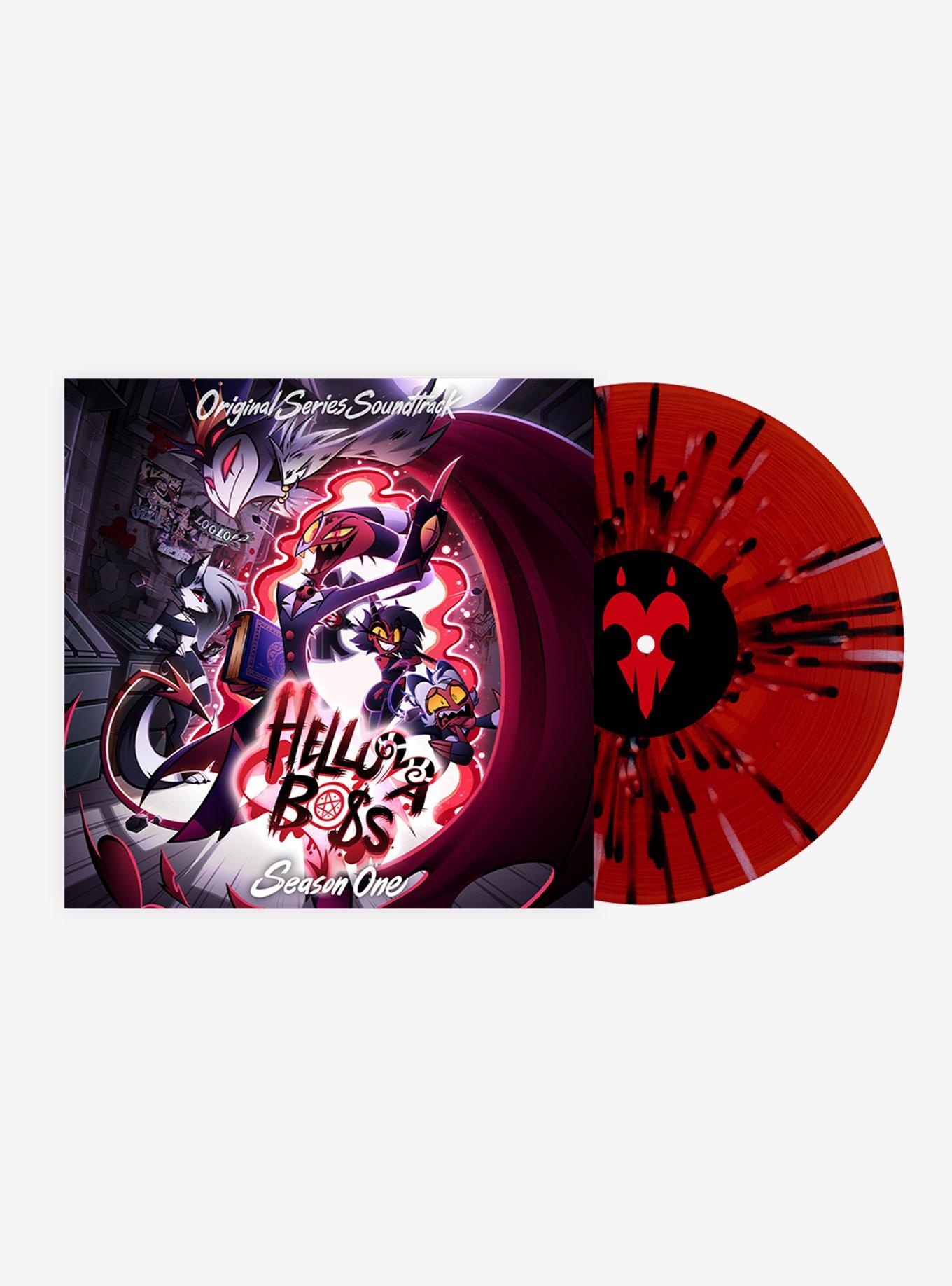 Helluva Boss: Season 1 Original Series Soundtrack (Imp Red Splatter Edition) Vinyl LP Hot Topic Exclusive, , hi-res