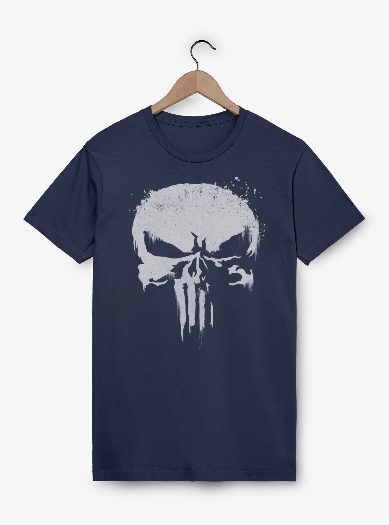Marvel Punisher Punisher White Out T-Shirt, , hi-res