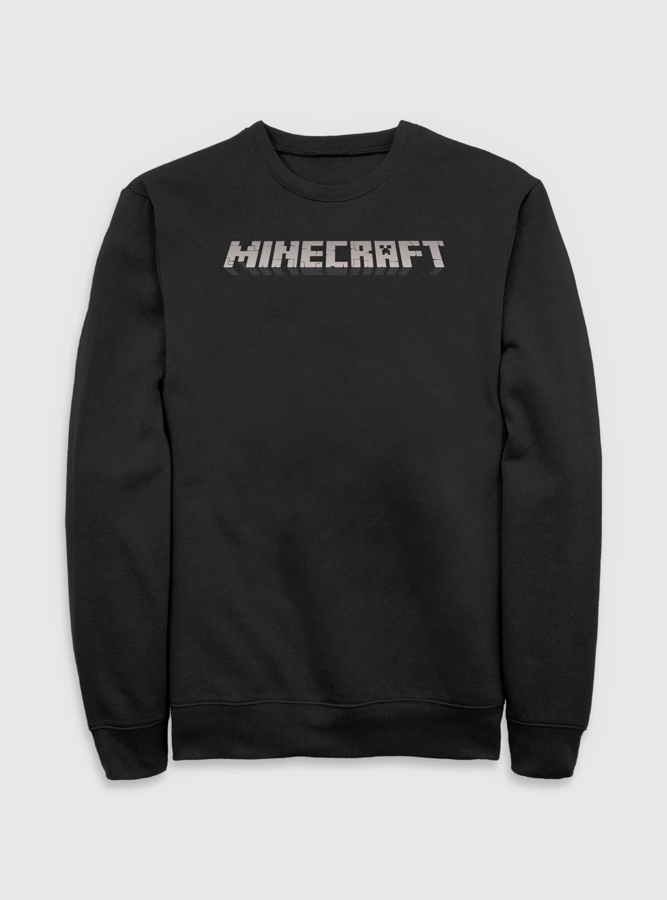 Minecraft Minecraft Logo Black Sweatshirt