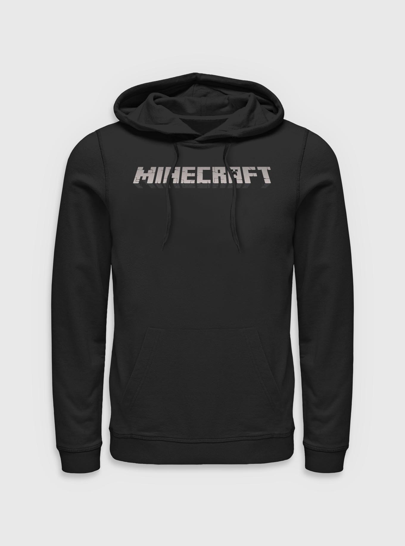 Minecraft Minecraft Logo Black Hoodie