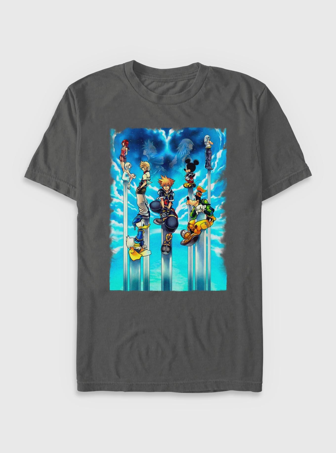 Disney Kingdom Hearts Sky Kingdom Garment Dye T-Shirt, , hi-res
