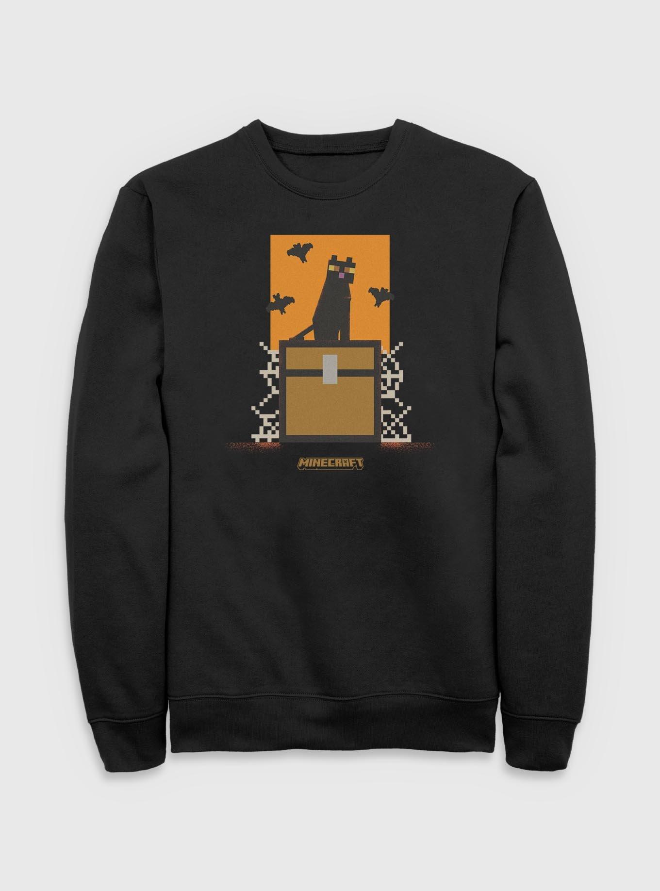 Minecraft Cat And Bats Sweatshirt, , hi-res