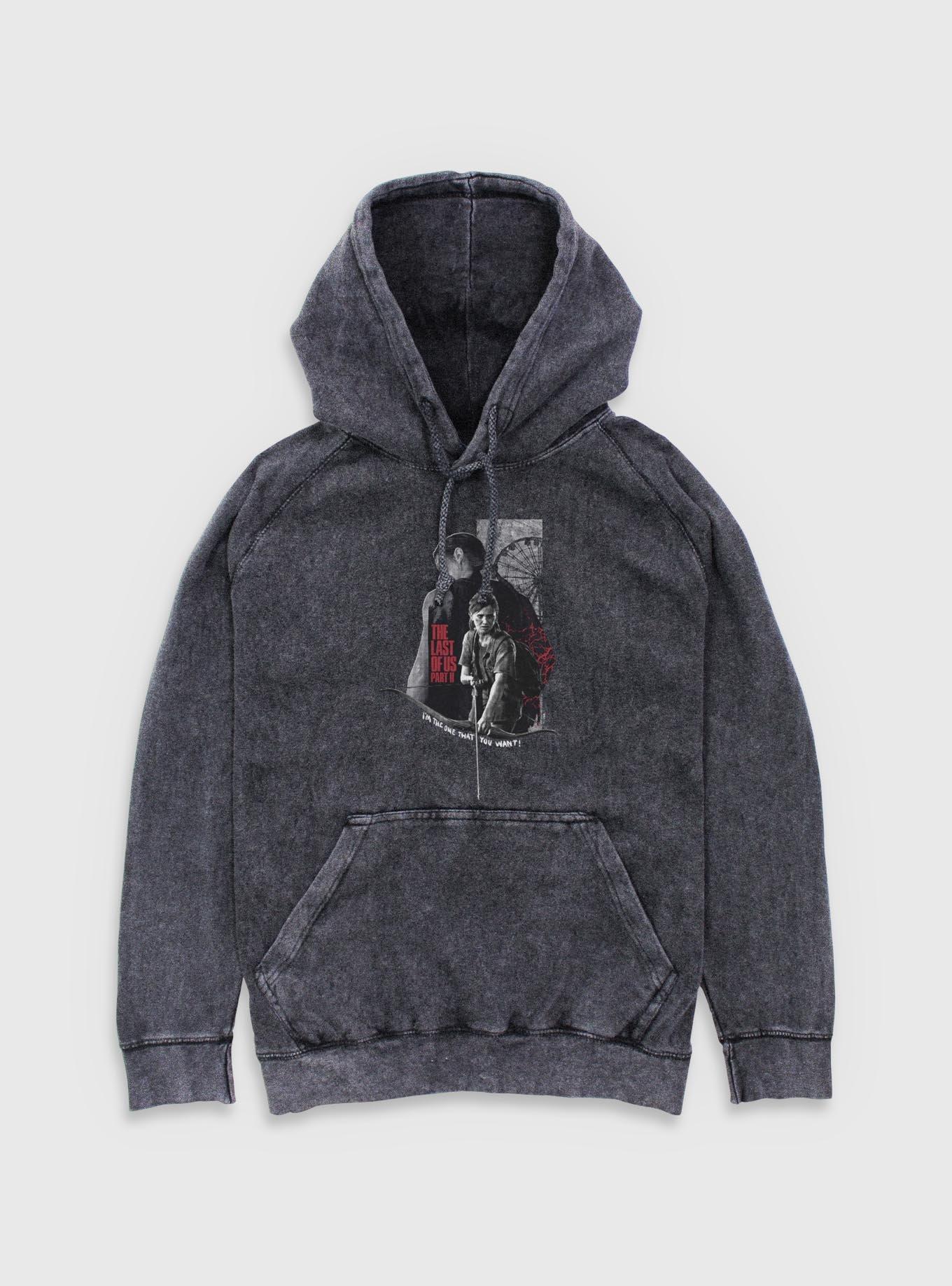 The Last Of Us Abby And Ellie Mineral Wash Hoodie, , hi-res