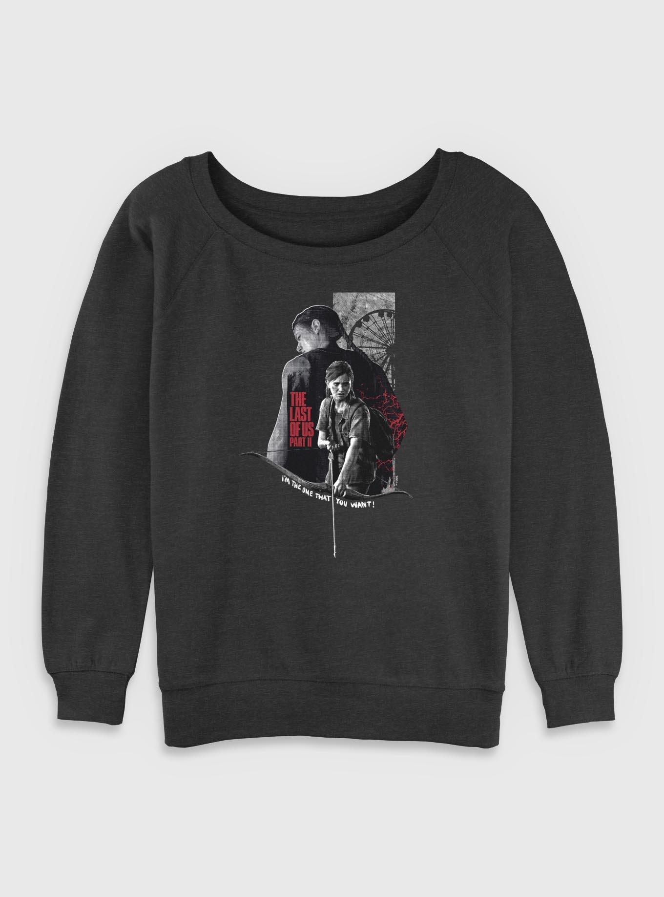 The Last Of Us Abby And Ellie Womens Slouchy Sweatshirt, , hi-res