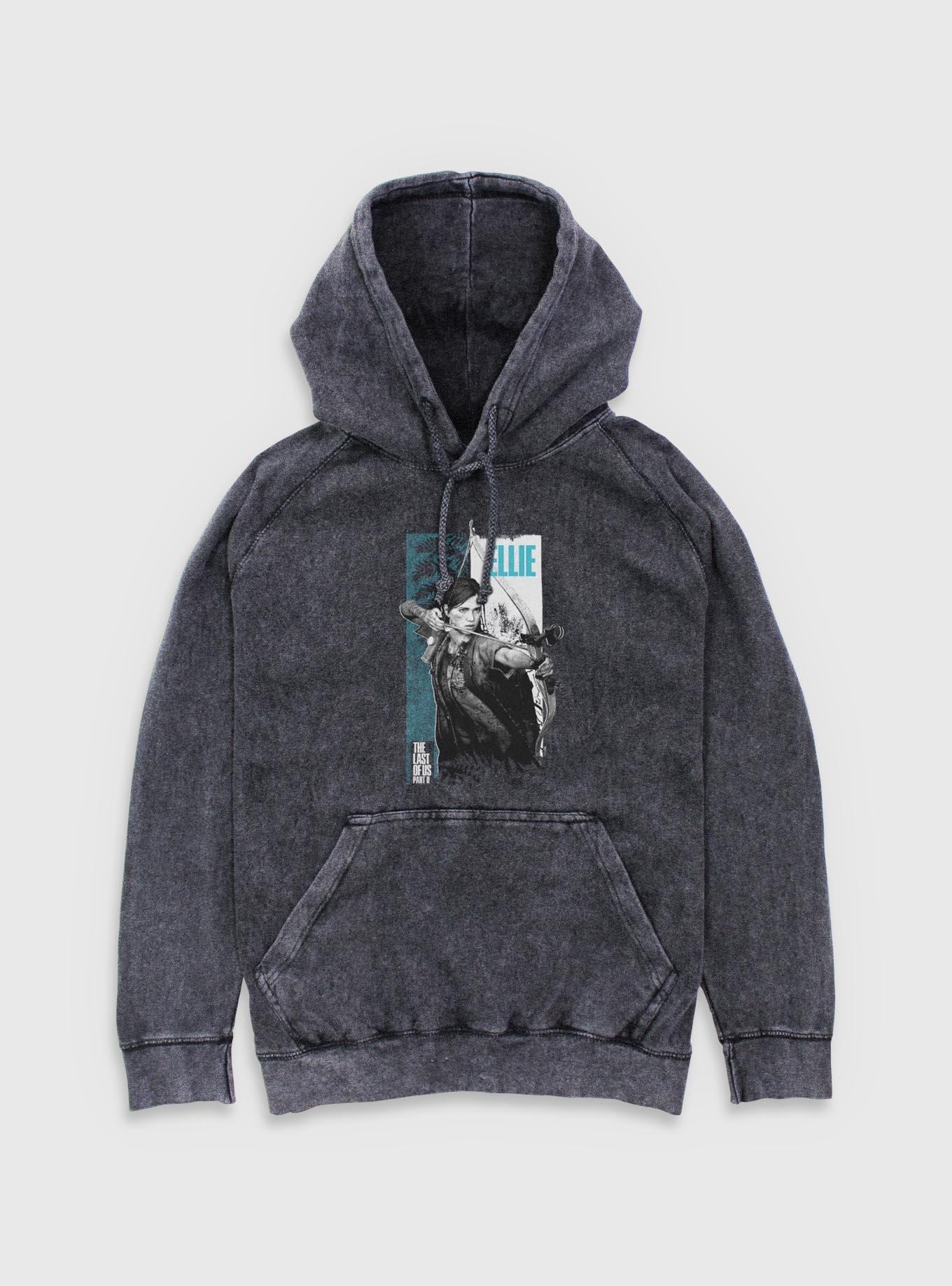 The Last Of Us Part II Ellie Archer Mineral Wash Hoodie, , hi-res