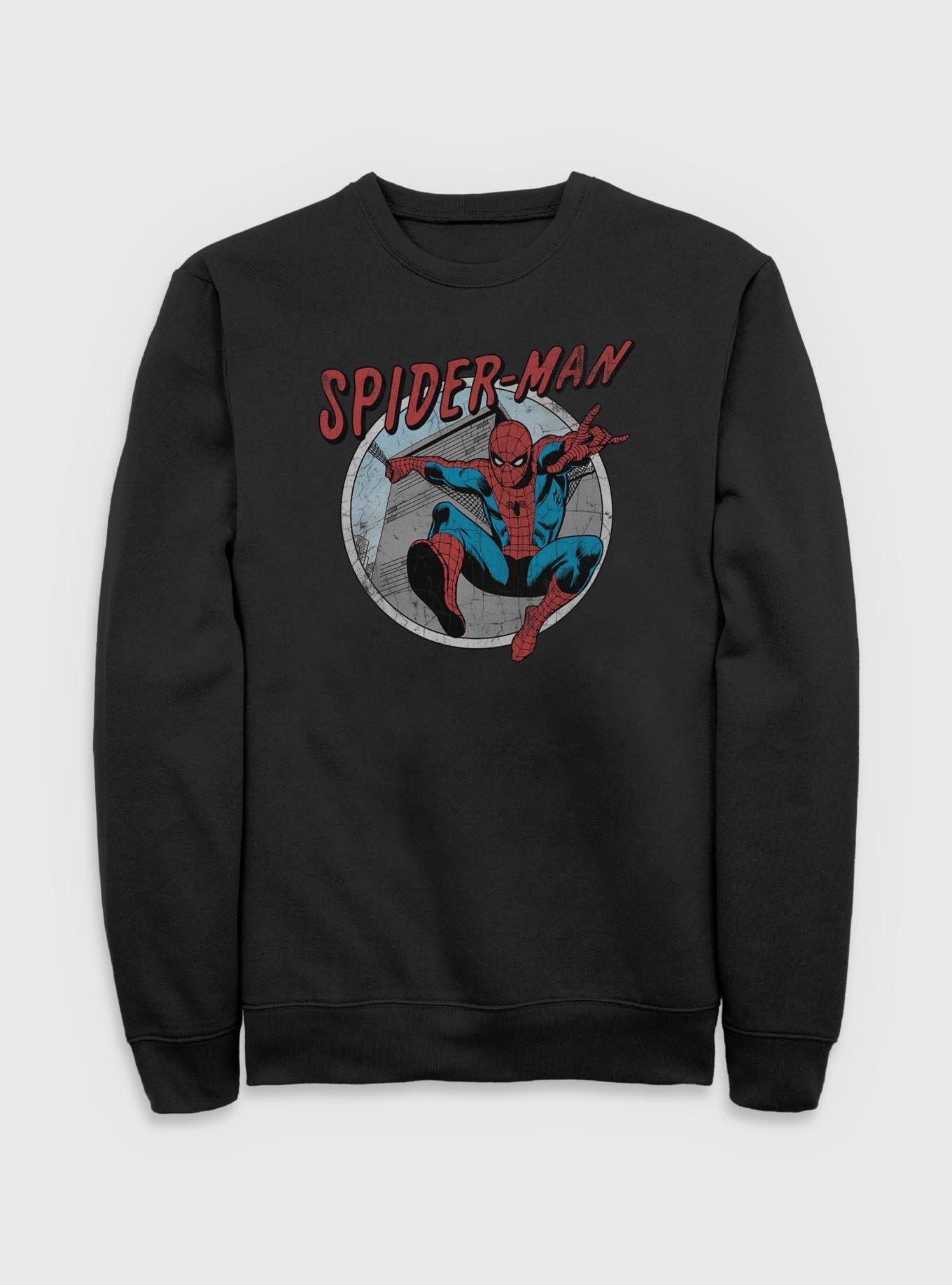 Marvel Spider-Man Retro Spider-Man Sweatshirt, , hi-res