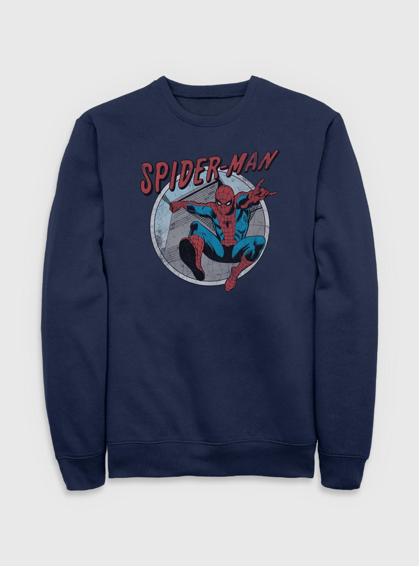 Marvel Spider-Man Retro Spider-Man Sweatshirt, , hi-res