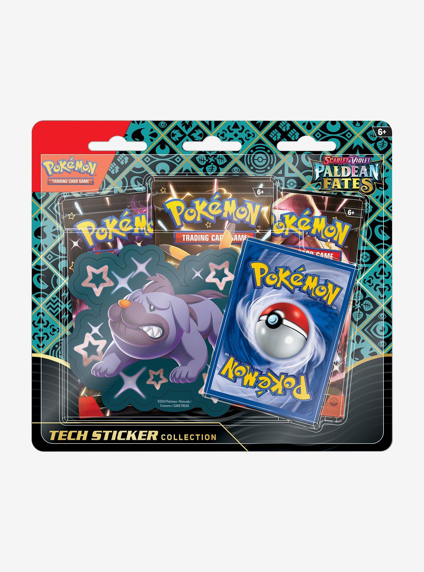 Pokémon TCG: Scarlet & Violet Paldean Fates Tech Sticker Blister Pack, , hi-res