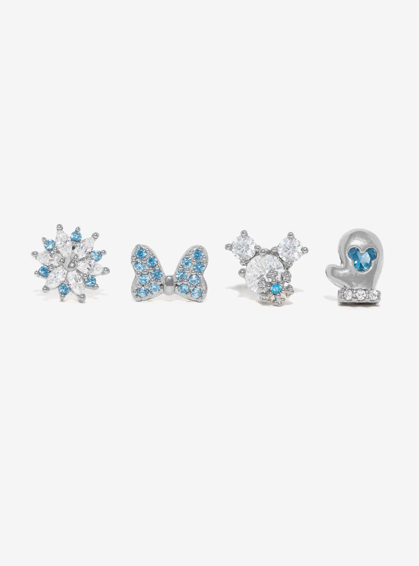 Disney X Girls Crew Snow Day Mismatch Stud Earring Set, , hi-res view 1