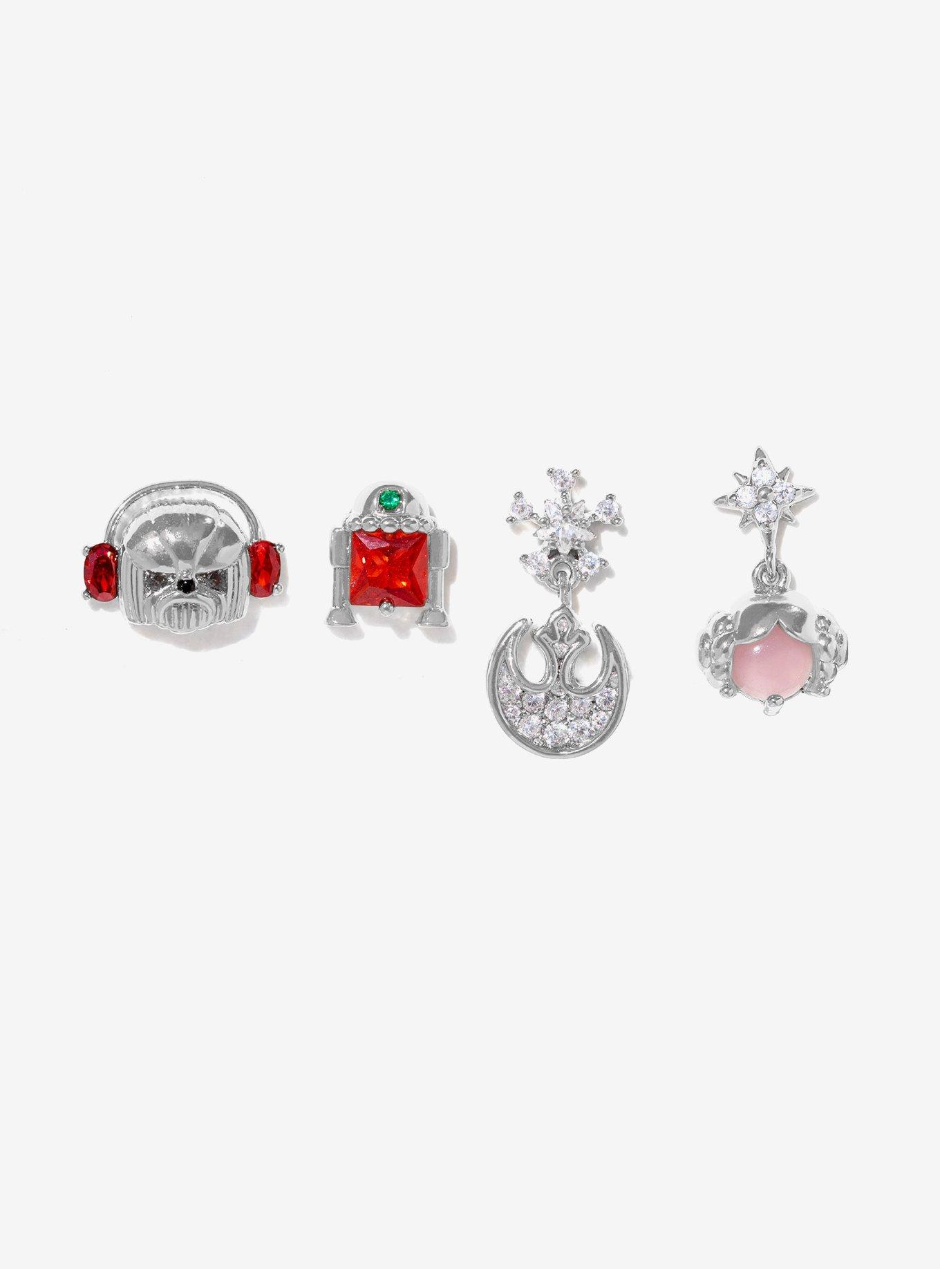 Star Wars X Girls Crew Rebel Wonderland Mismatch Stud Earring Set