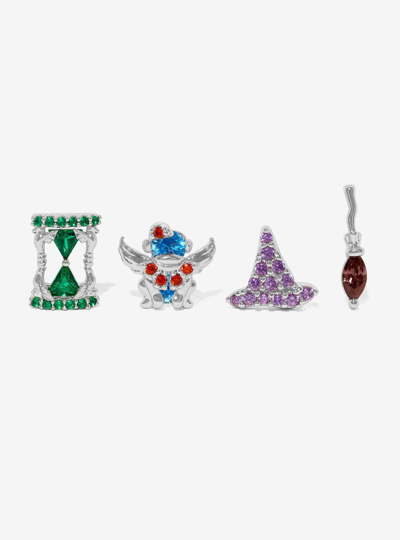 The Wizard Of Oz X Girls Crew Wicked Witch Of The West Mismatch Stud Set, , hi-res