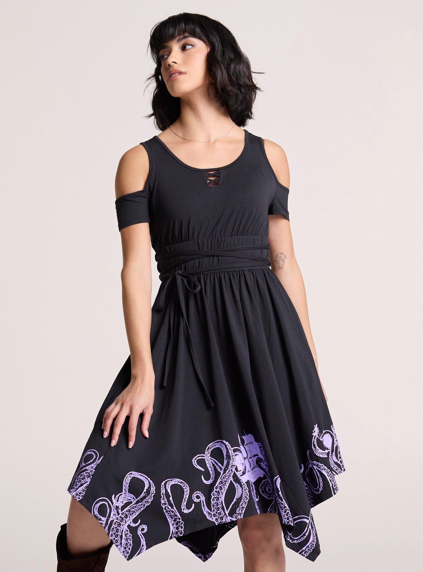 Her Universe Disney Pirates Of The Caribbean Ship Cold-Shoulder Dress Her Universe Exclusive, , hi-res
