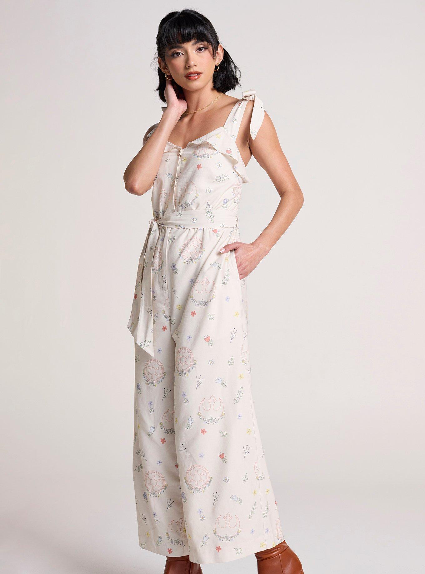 Her Universe Star Wars Floral Icons Jumpsuit Her Universe Exclusive, , hi-res