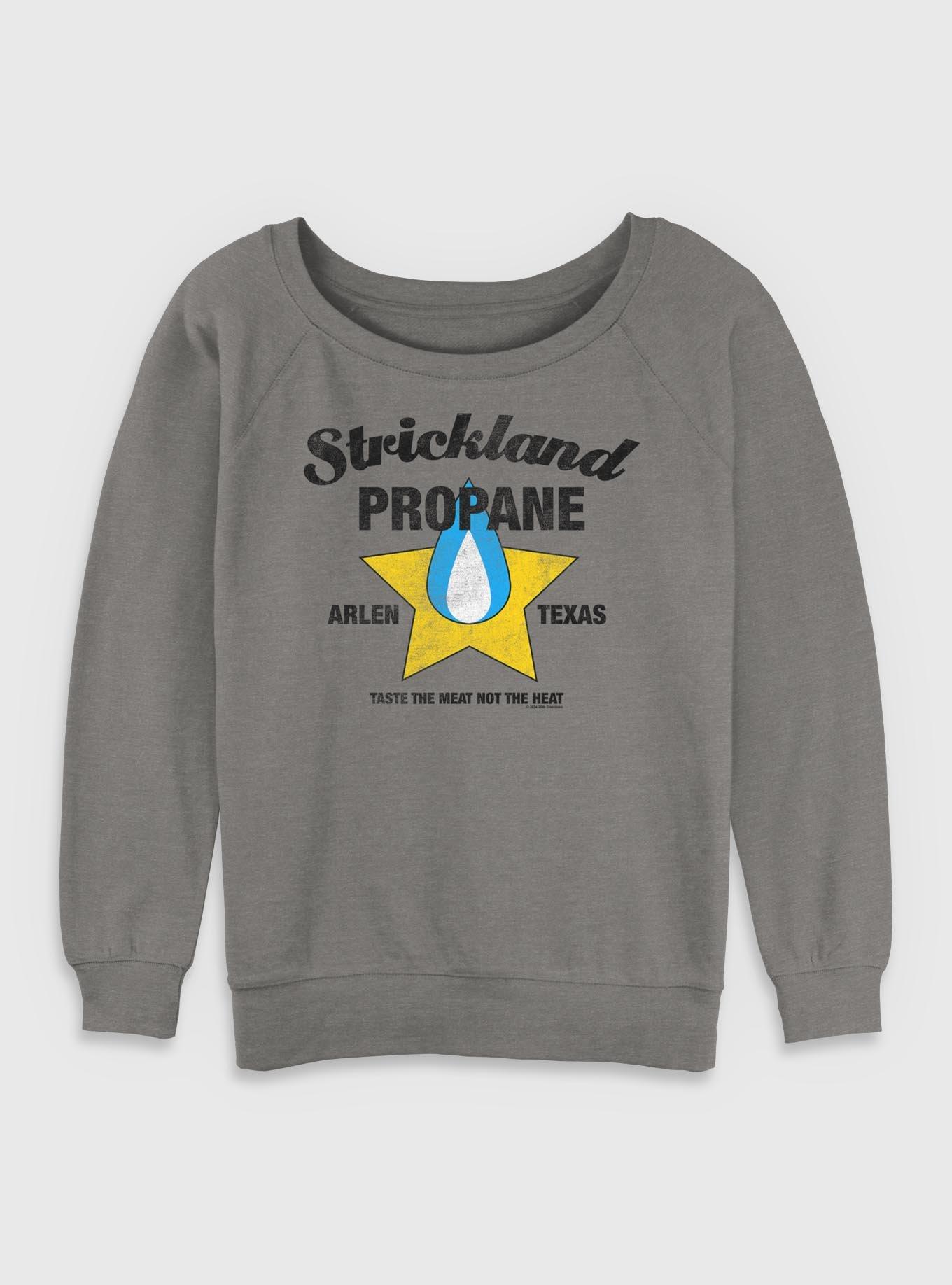 King of the Hill Strickland Prop Girls Slouchy Sweatshirt, , hi-res