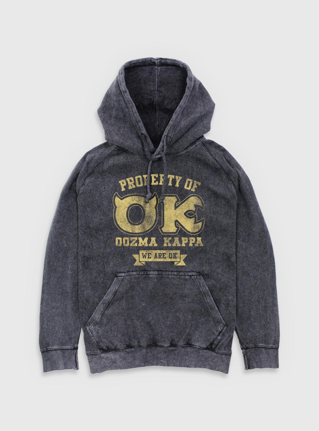 Disney Pixar Monsters University Lets Pledge Mineral Wash Hoodie