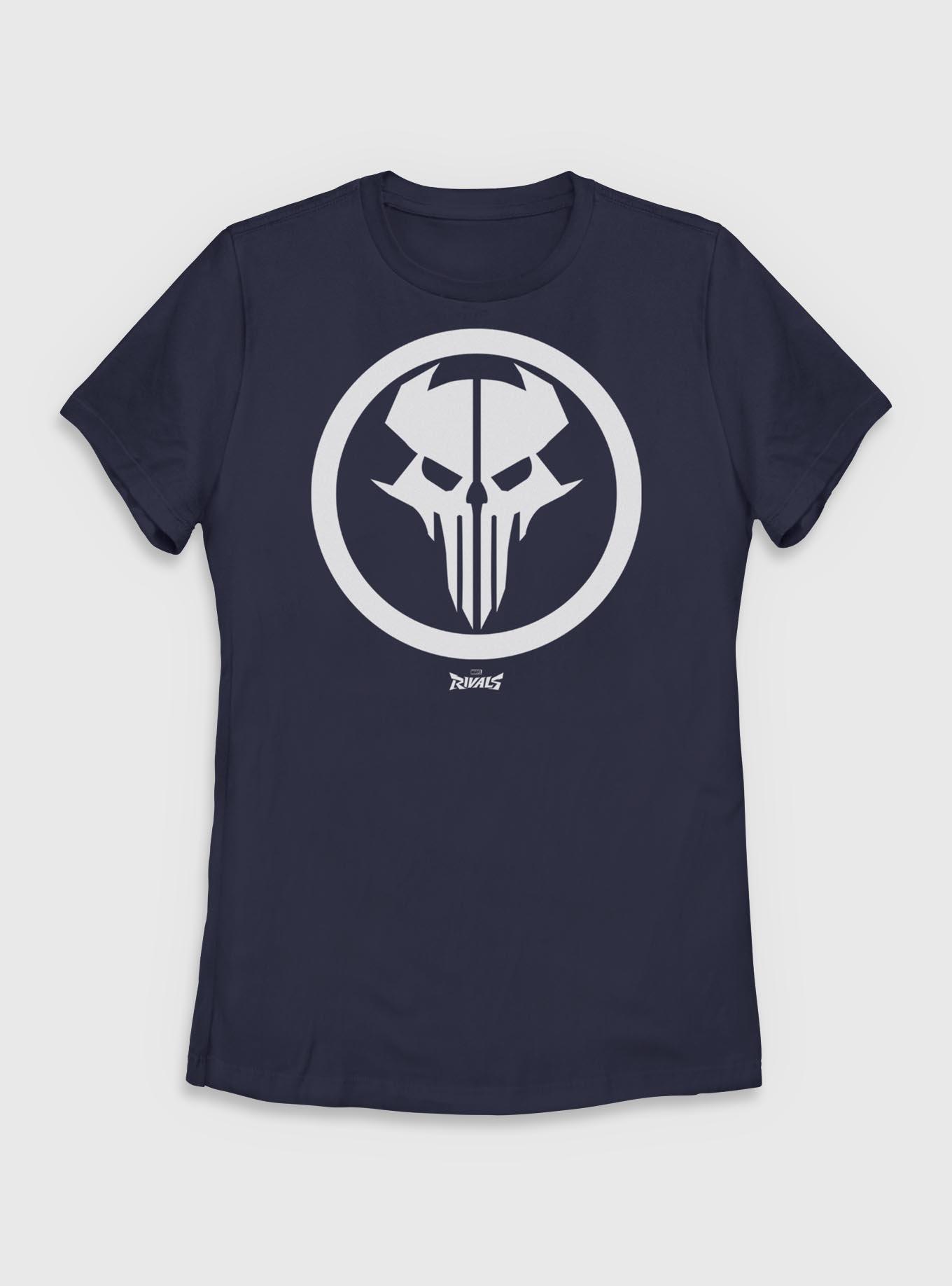 Marvel Rivals Punisher Dangan Ronin Symbol Womens T-Shirt Box Lunch Exclusive, , hi-res