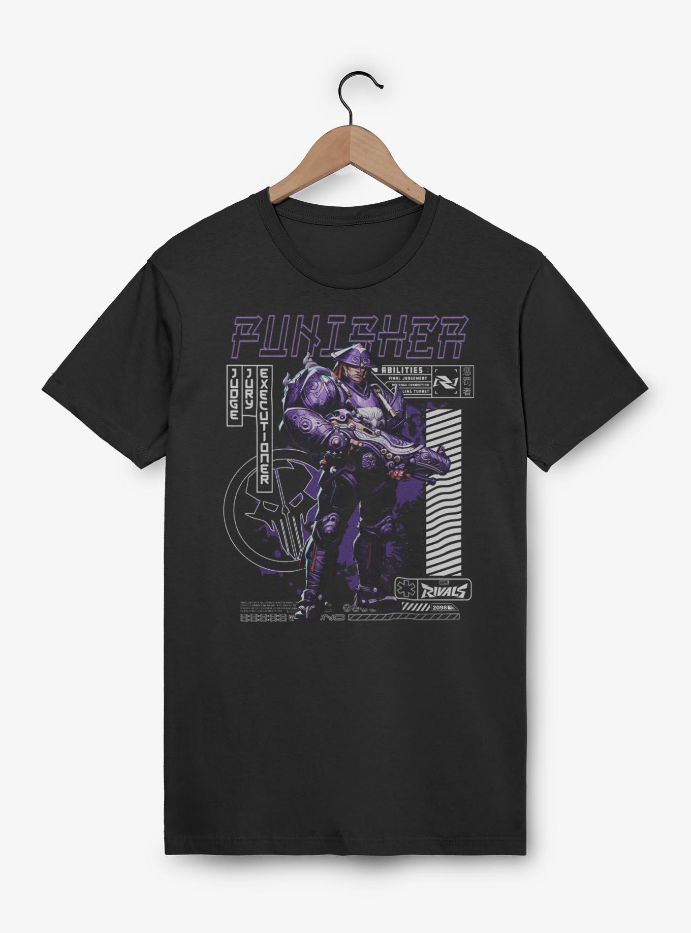 Marvel Rivals Punisher Dangan Ronin Pose T-Shirt Box Lunch Exclusive, , hi-res