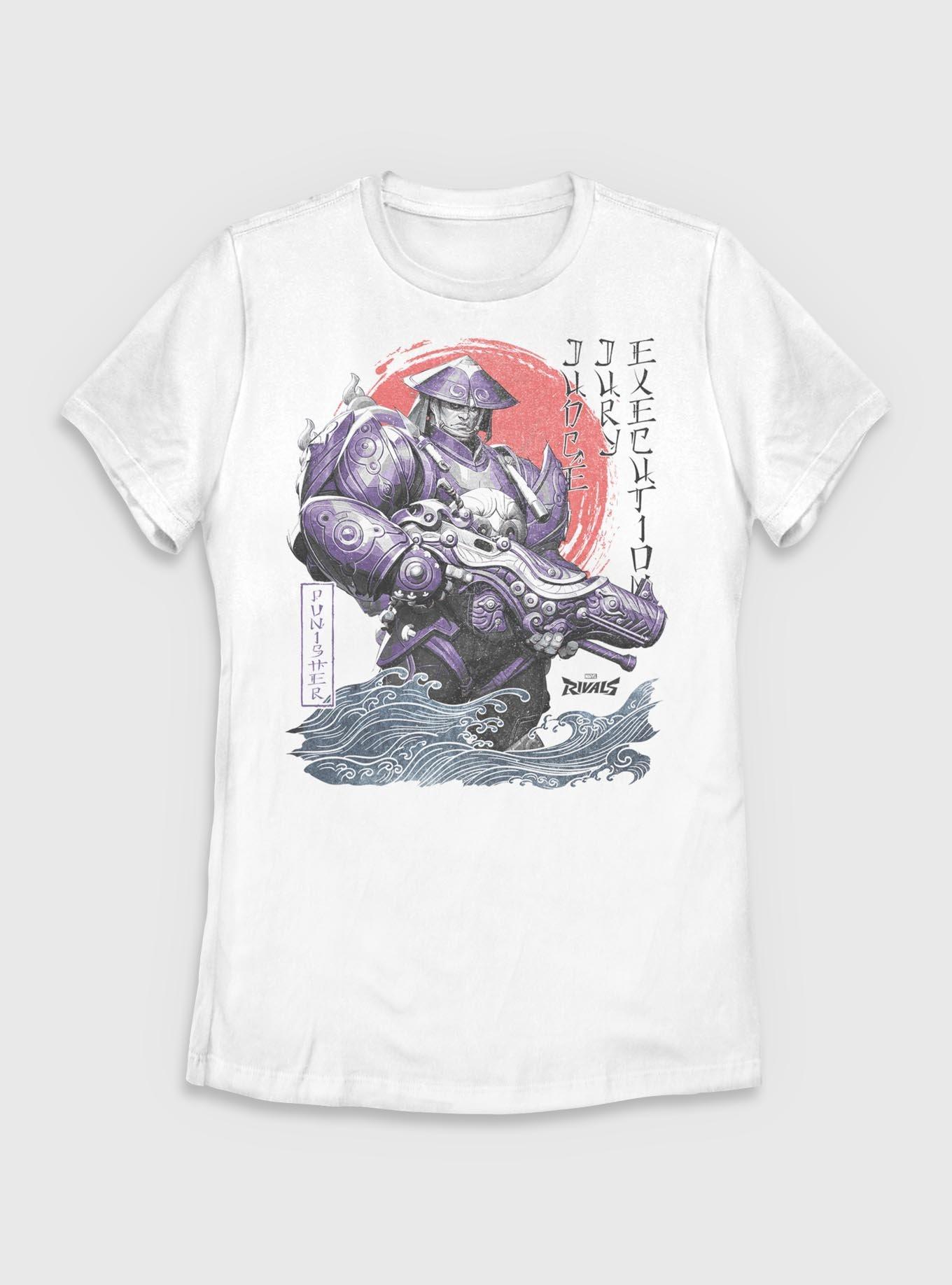 Marvel Rivals Punisher Dangan Ronin Samurai Womens T-Shirt Her Universe Exclusive, , hi-res