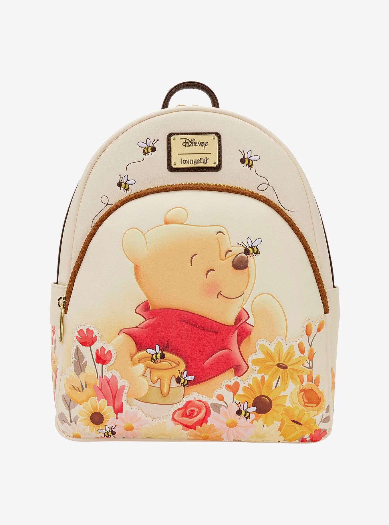 Loungefly Disney Winnie The Pooh Honey & Flowers Mini Backpack, , hi-res