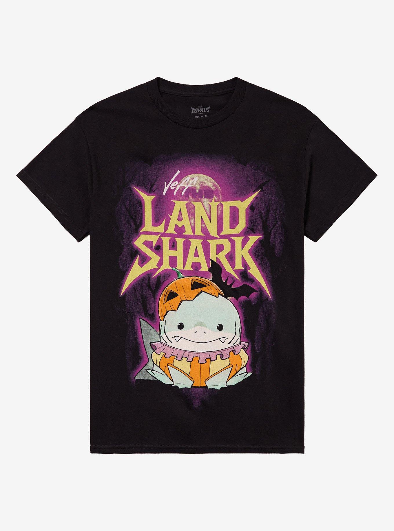 Marvel Rivals Jeff The Land Shark Pumpkin T-Shirt, , hi-res