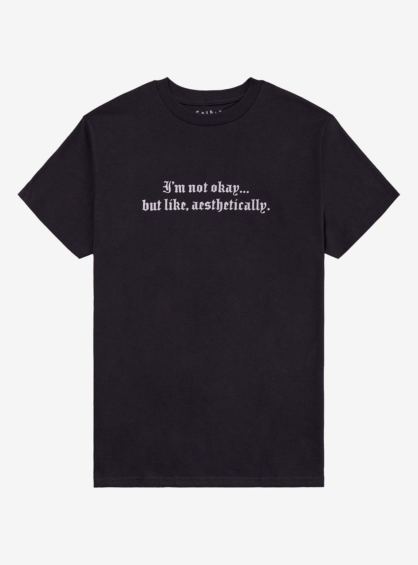 Aesthetically Not Okay T-Shirt By Friday Jr., , hi-res