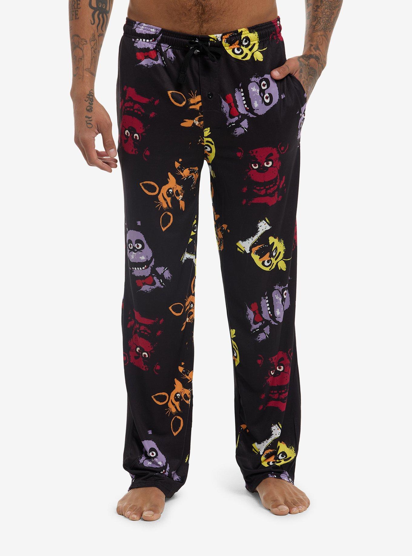 Five Nights At Freddy's Characters Pajama Pants, , hi-res