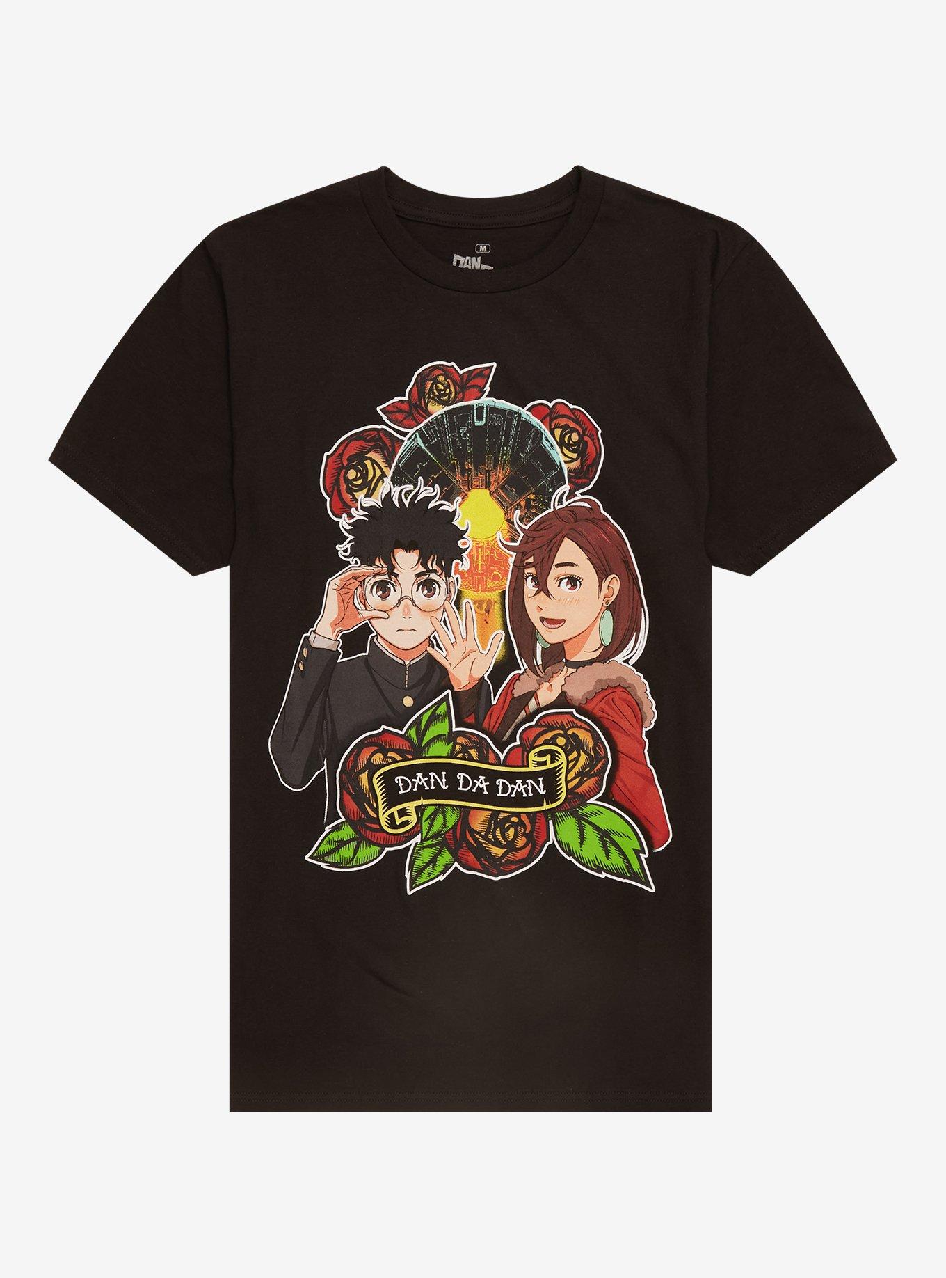 Dandadan Okarun & Momo Tattoo Art T-Shirt, , hi-res