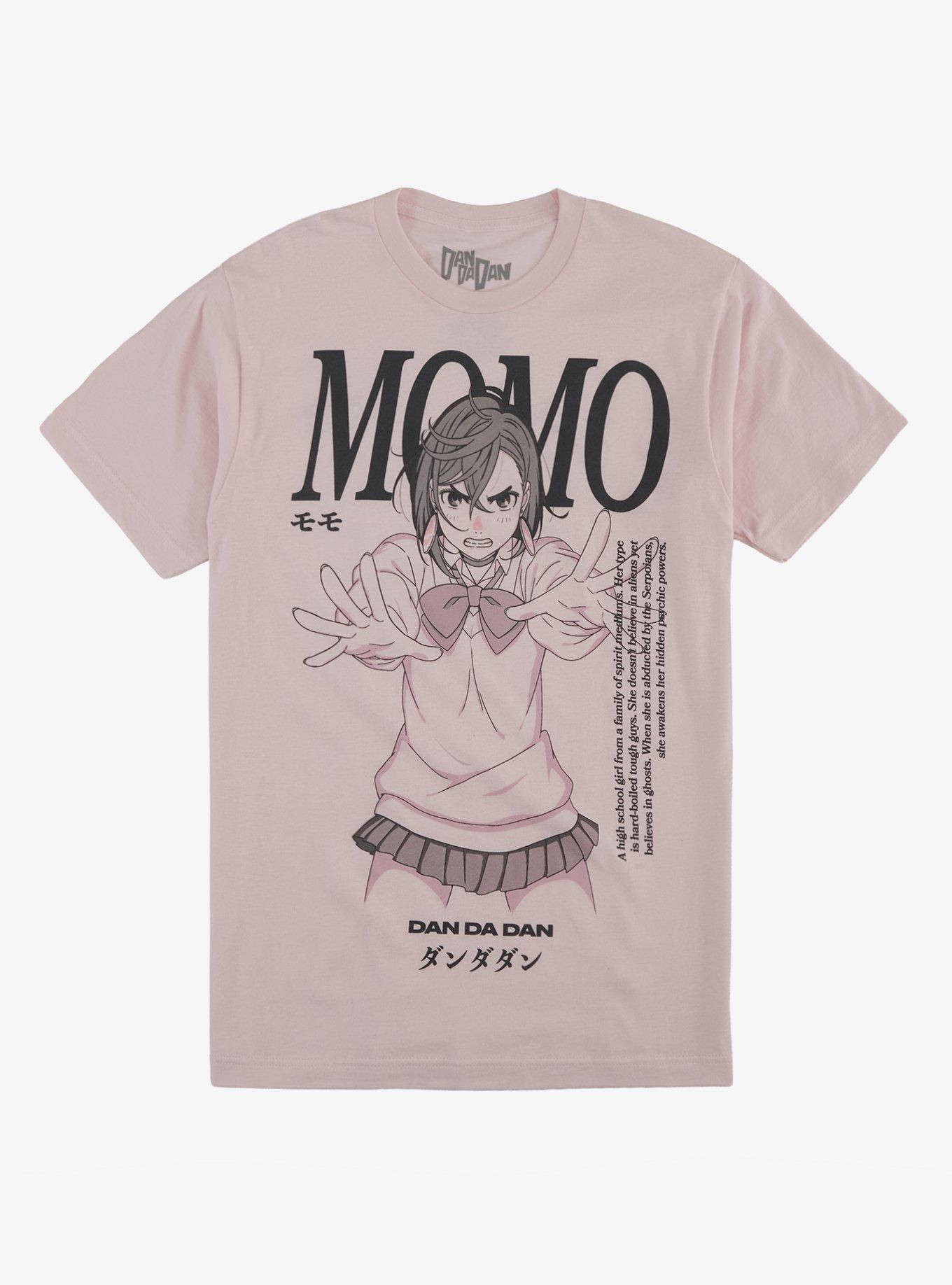 Dandadan Momo Tonal Portrait T-Shirt, , hi-res