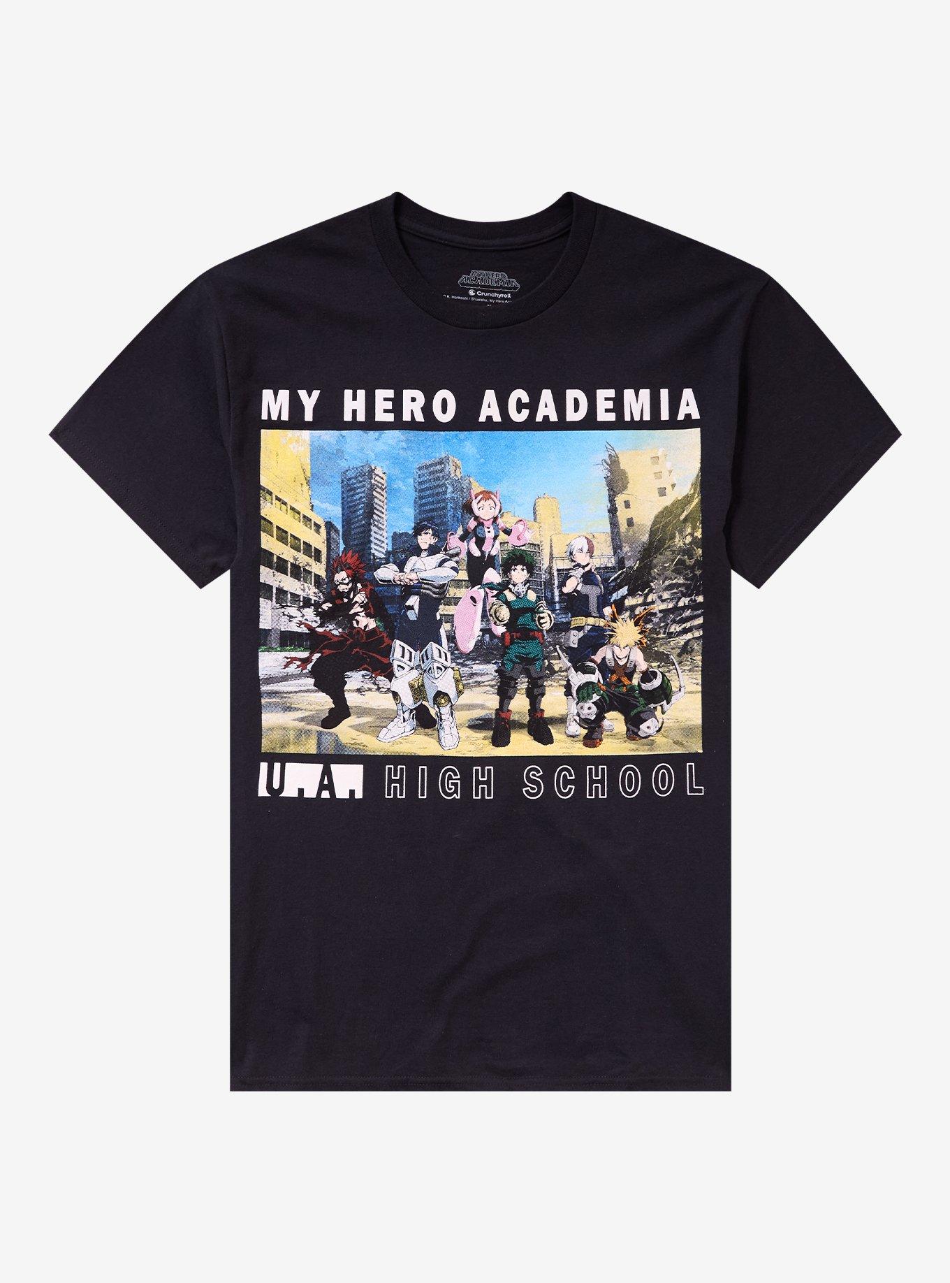 My Hero Academia Students City T-Shirt, , hi-res