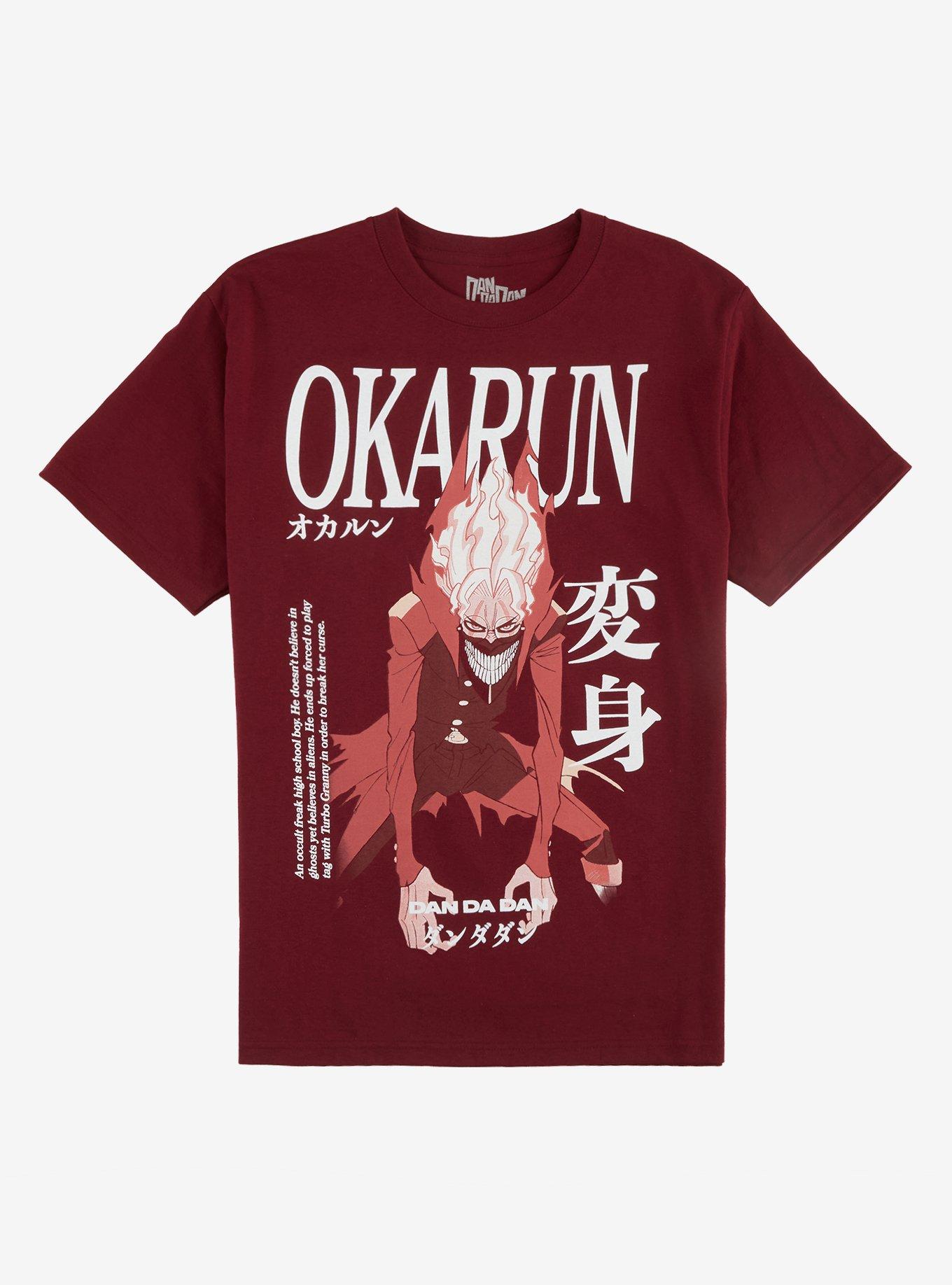 Dandadan Okarun Tonal Portrait T-Shirt, , hi-res