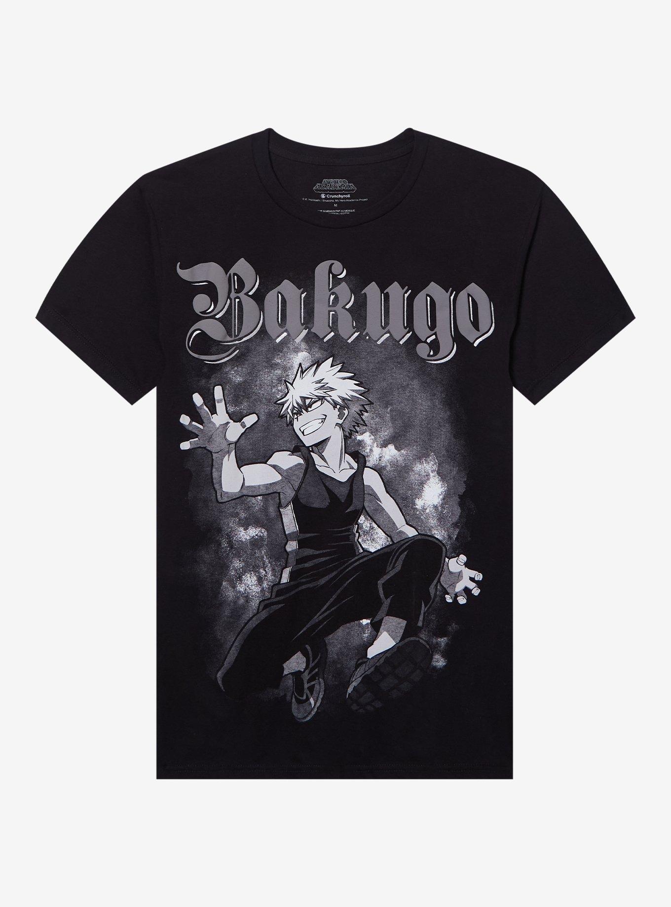 My Hero Academia Bakugo Smoke Metallic T-Shirt, , hi-res