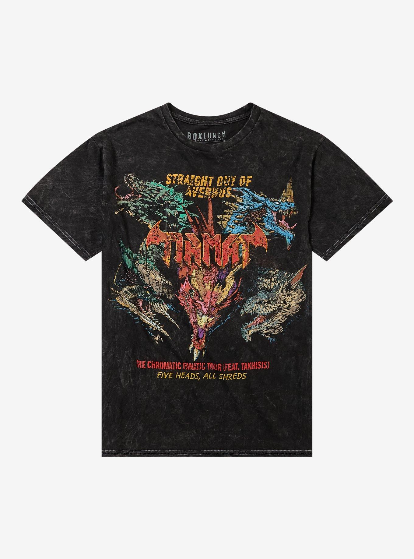 Dungeons & Dragons Tiamat Dragon Dark Wash T-Shirt, , hi-res