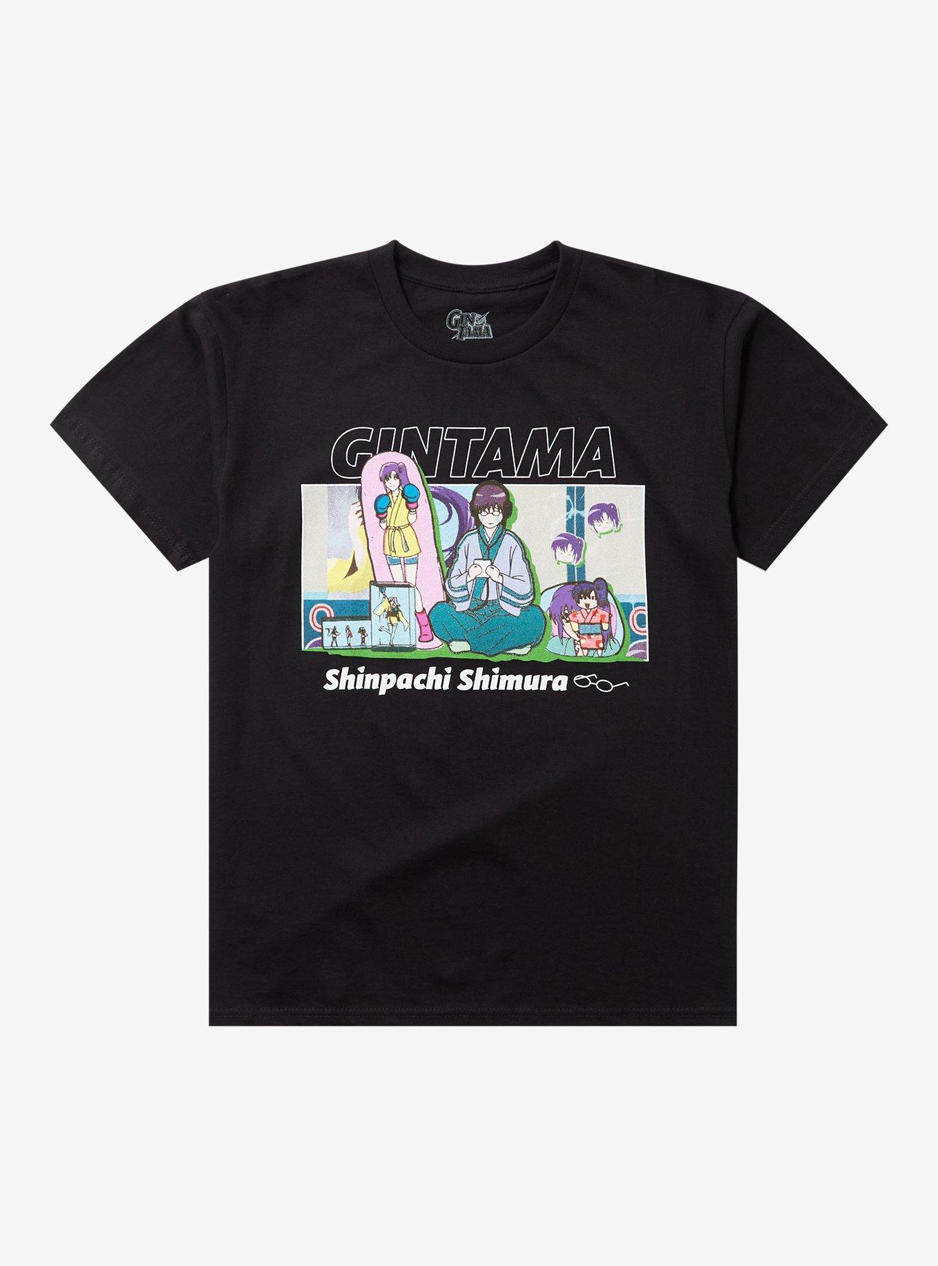 Gintama Shinpachi Shimura Panel T-Shirt
