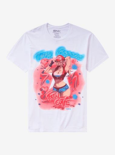 SNK Heroines: Tag Team Frenzy Genderbent Terry Bogard T-Shirt
