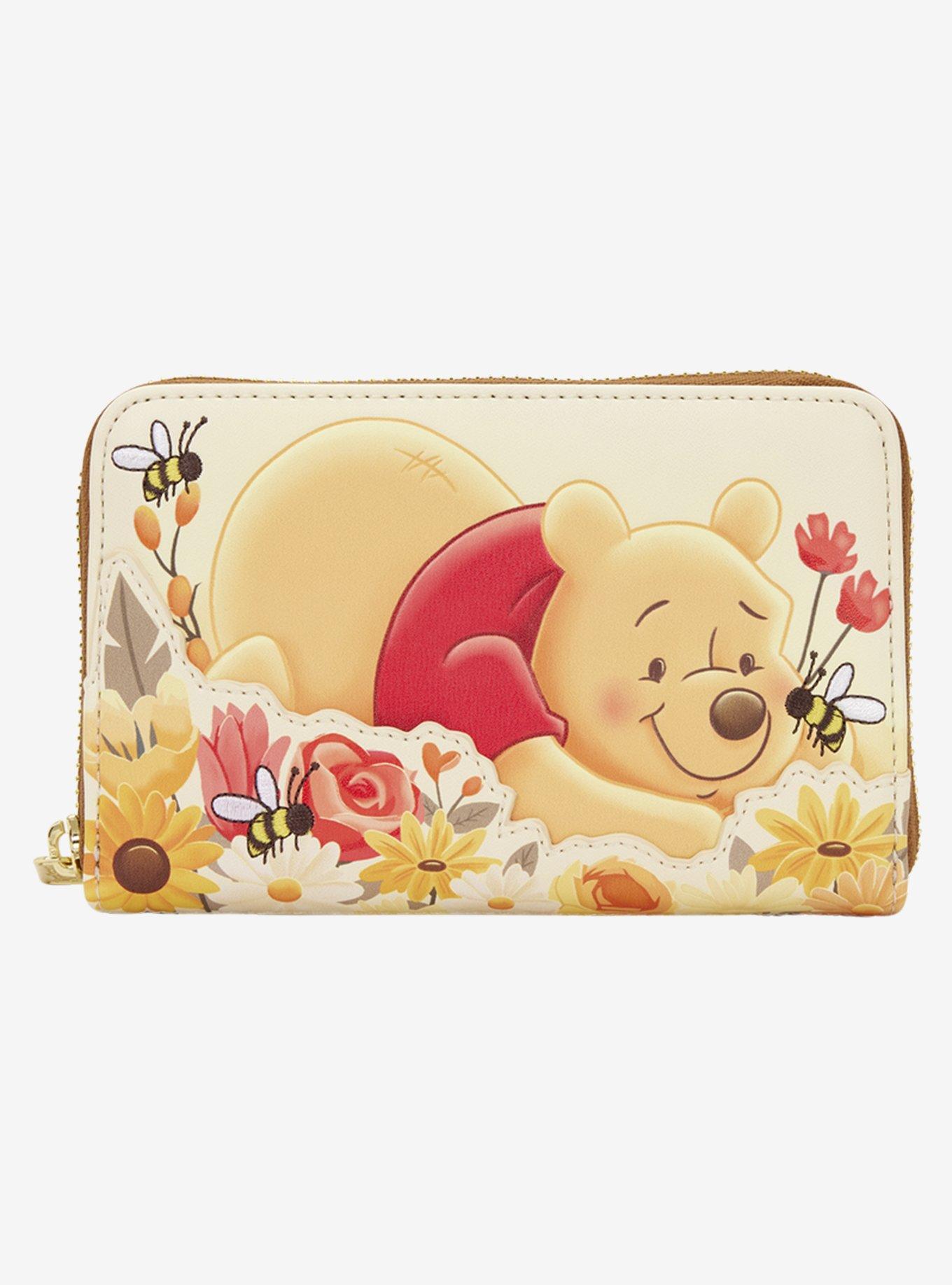 Loungefly Disney Winnie the Pooh Floral Pooh Bear Wallet, , hi-res