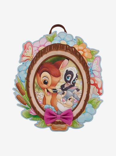 Loungefly Disney Bambi Floral Group Portrait Figural Mini Backpack