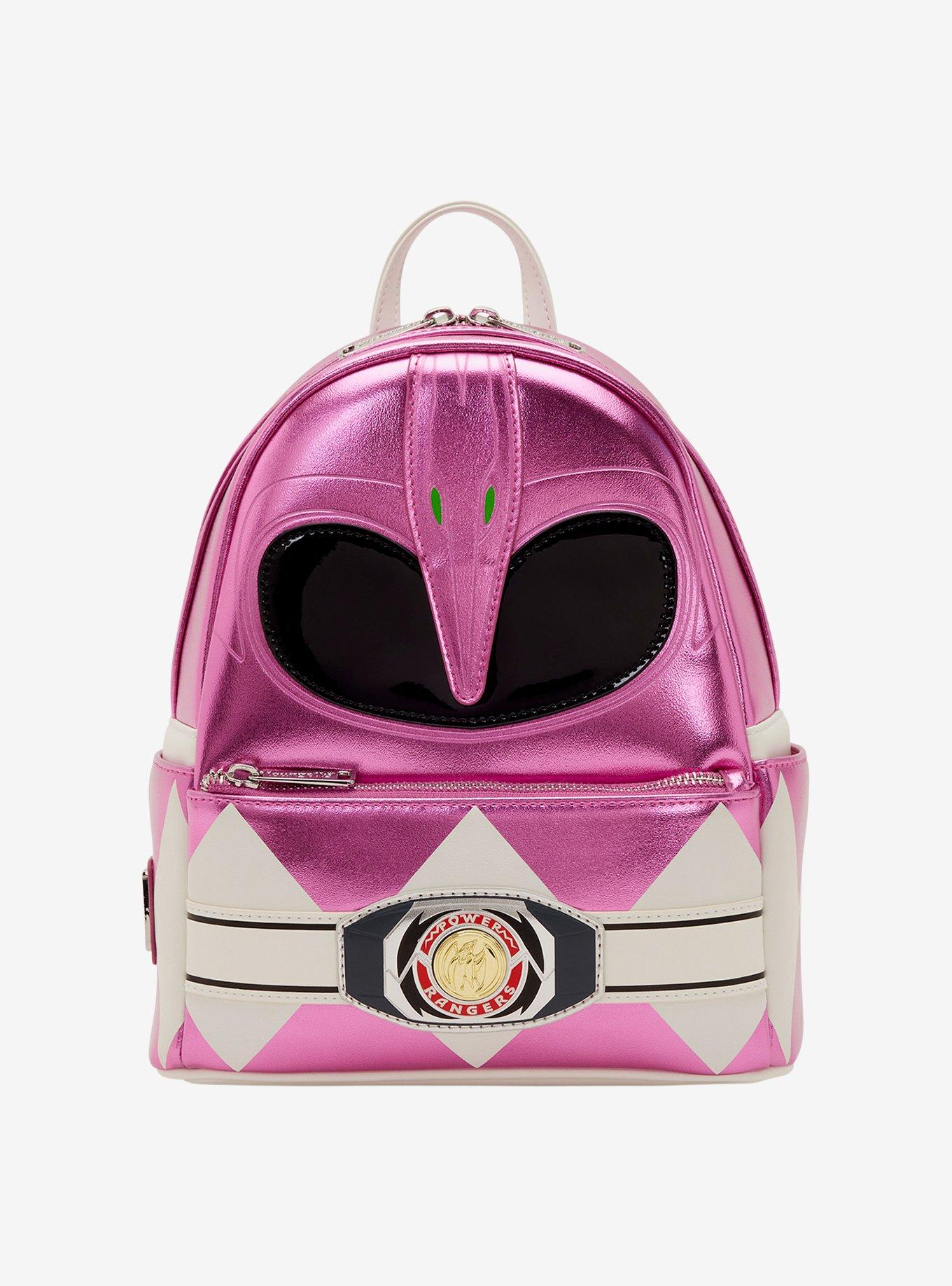 Loungefly Power Rangers Pink Ranger Figural Mini Backpack, , hi-res