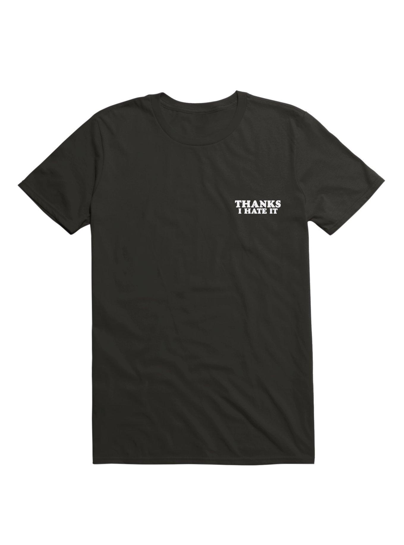 Thanks I Hate It Crest T-Shirt, , hi-res