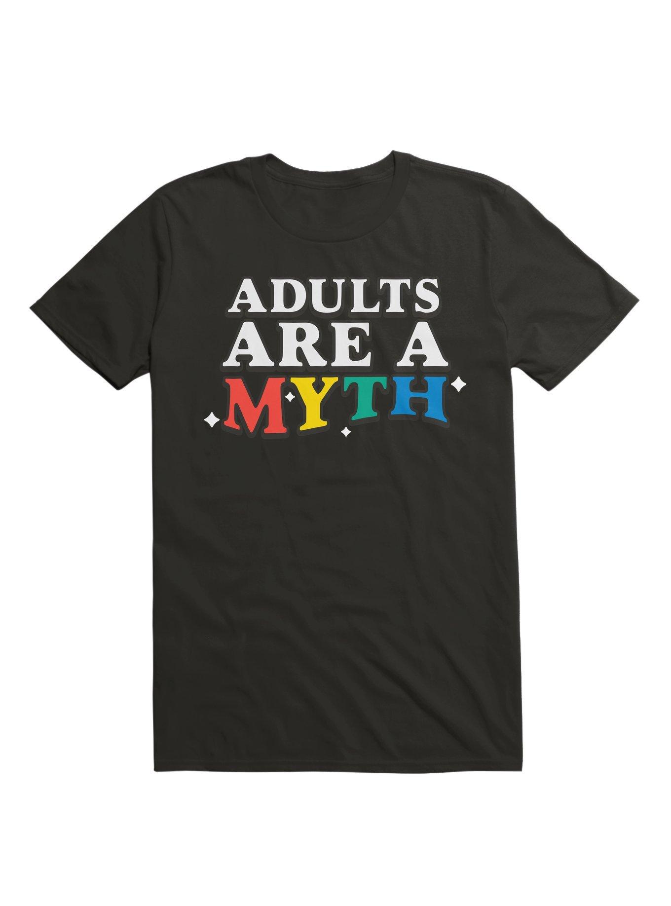 Adults Are A Myth T-Shirt, , hi-res