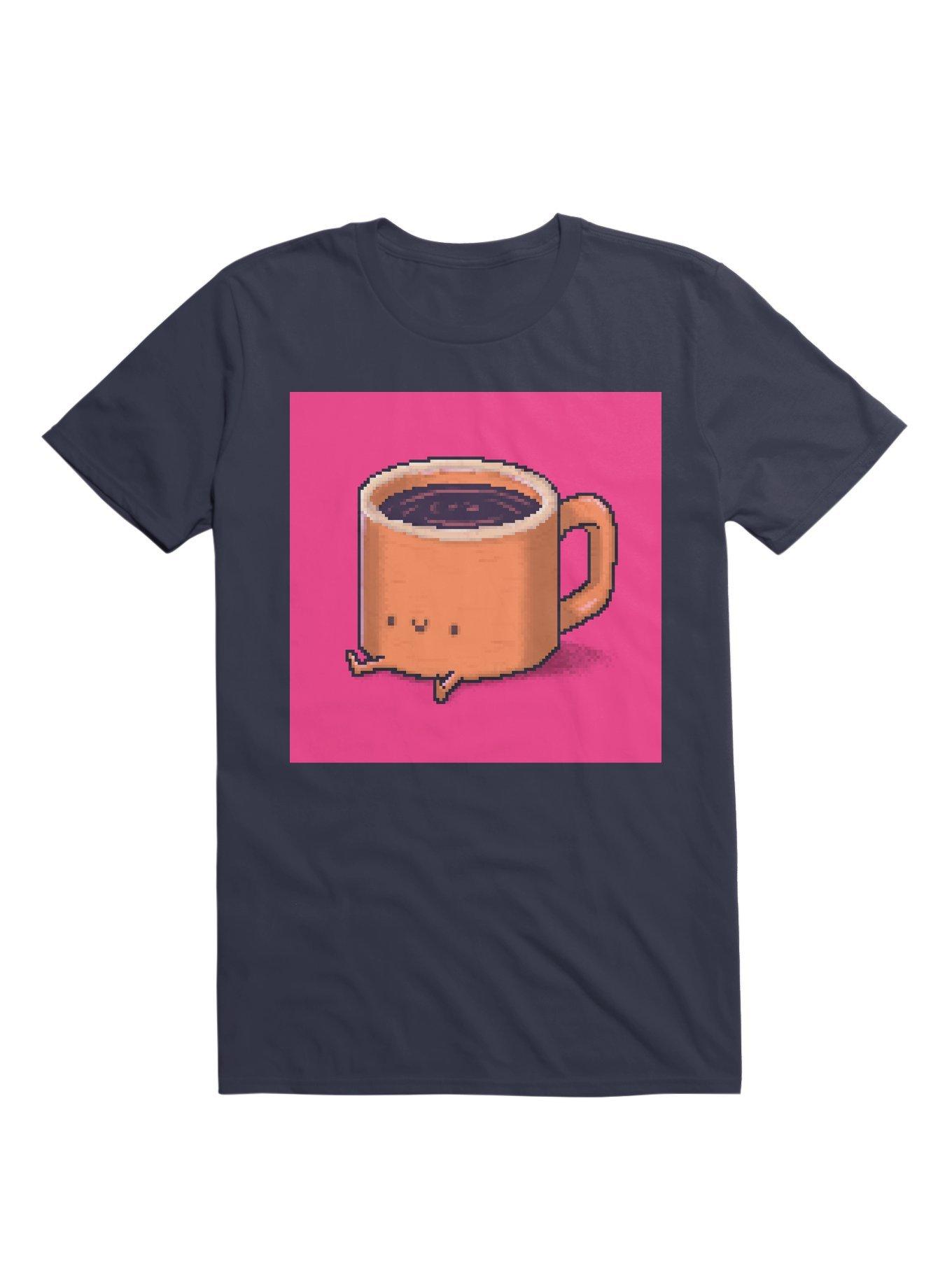 Fresh Cuppa Joe Coffee 16-Bit T-Shirt, , hi-res