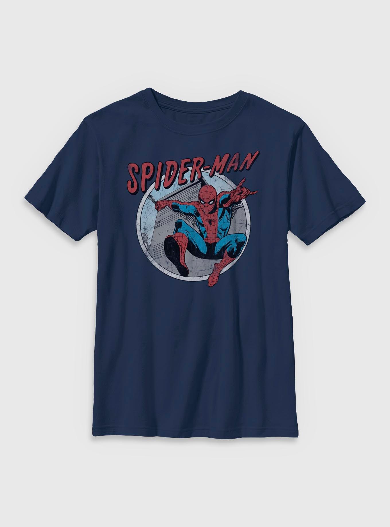 Marvel Spider-Man Retro Spider-Man Youth T-Shirt, , hi-res