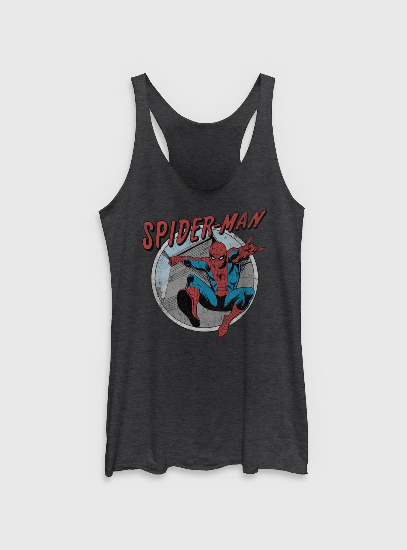 Marvel Spider-Man Retro Spider-Man Womens Tank Top, , hi-res