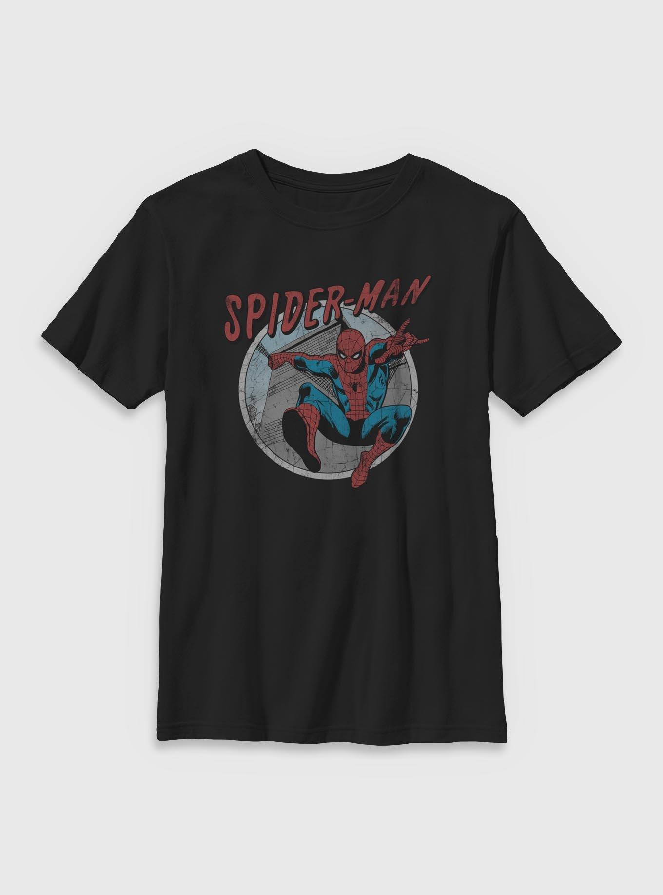 Marvel Spider-Man Retro Spider-Man Youth T-Shirt, , hi-res