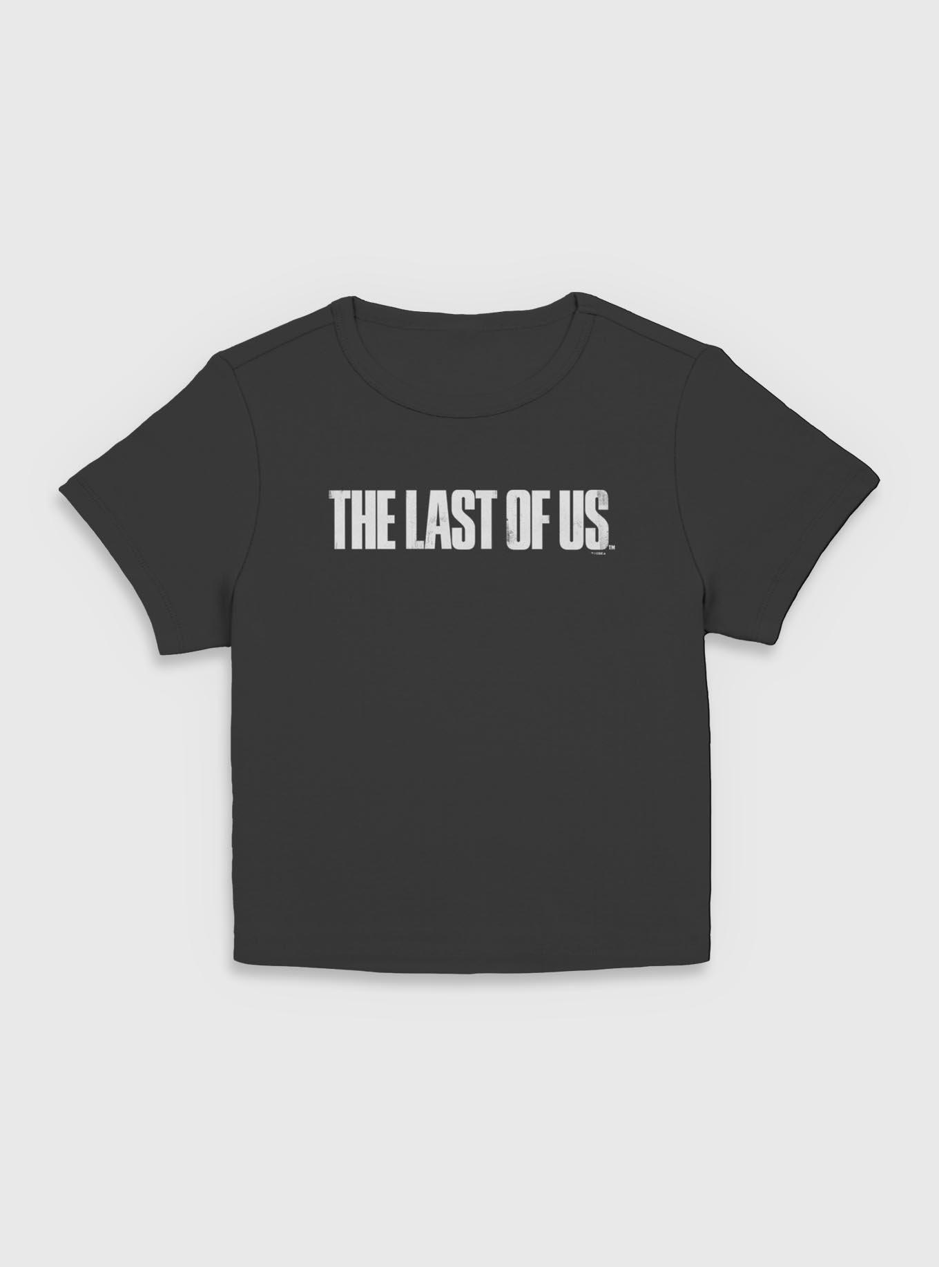 The Last Of Us Part II Distressed Logo Women Baby T-Shirt, BLACK, hi-res