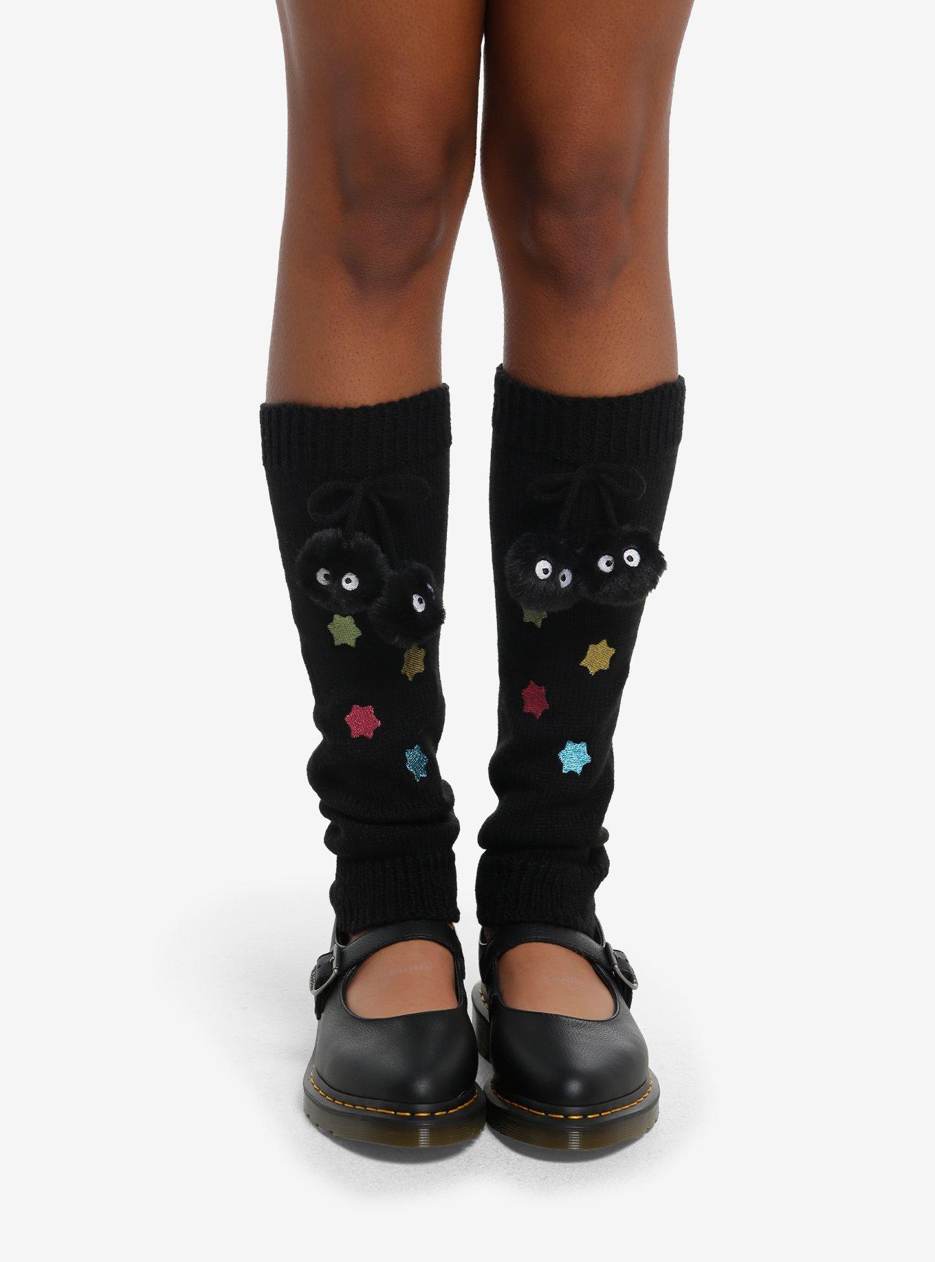 Studio Ghibli® Spirited Away Soot Sprite Star Candy Leg Warmers, , hi-res